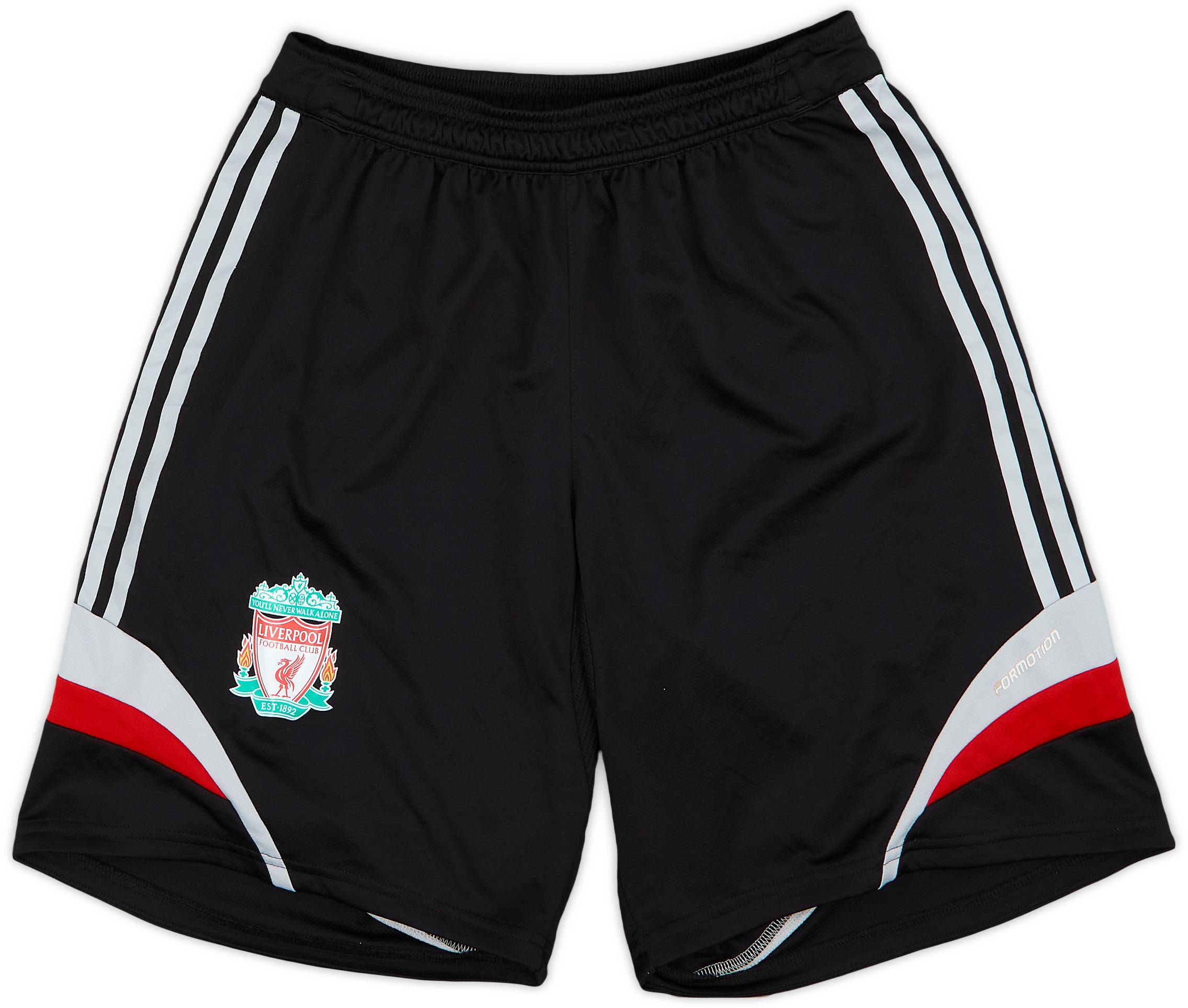 2008-09 Liverpool adidas Formotion Training Shorts - 7/10 - (S)