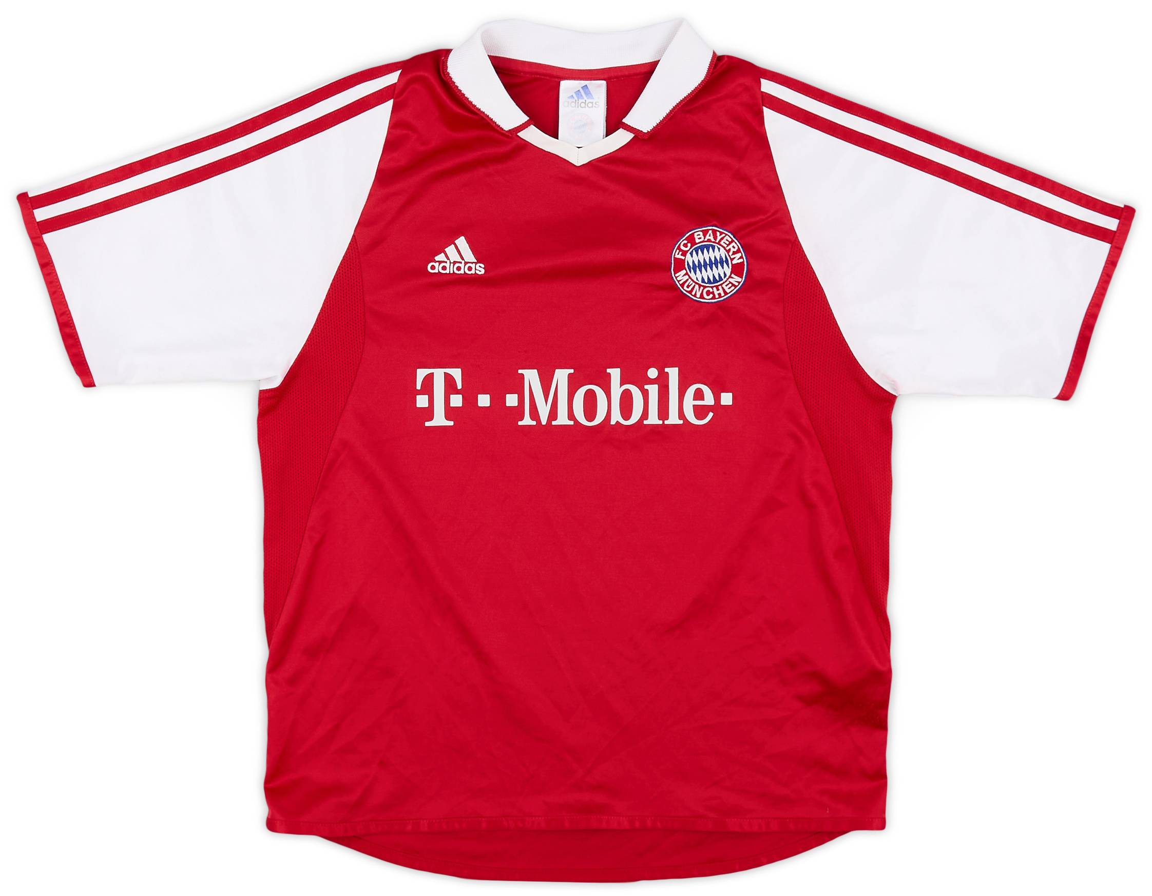 2003-04 Bayern Munich Home Shirt - 8/10 - (L.Boys)