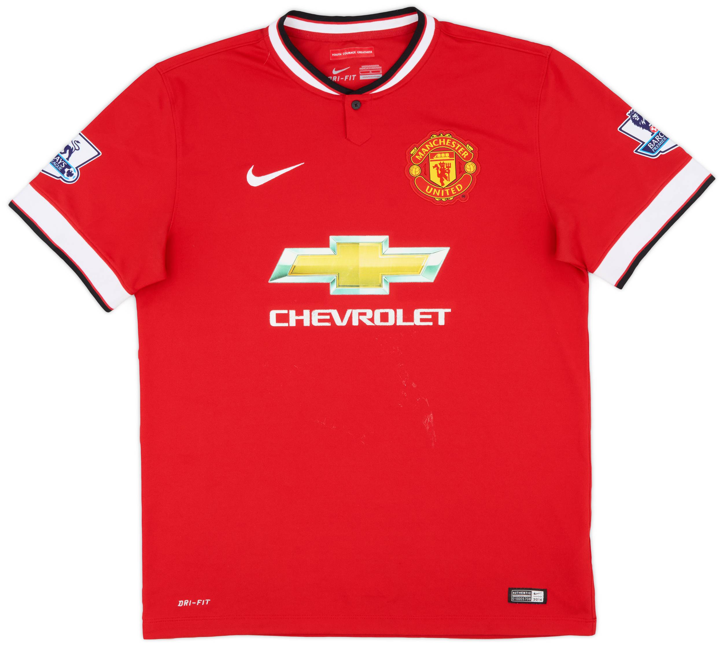 2014-15 Manchester United Home Shirt - 5/10 - (L)