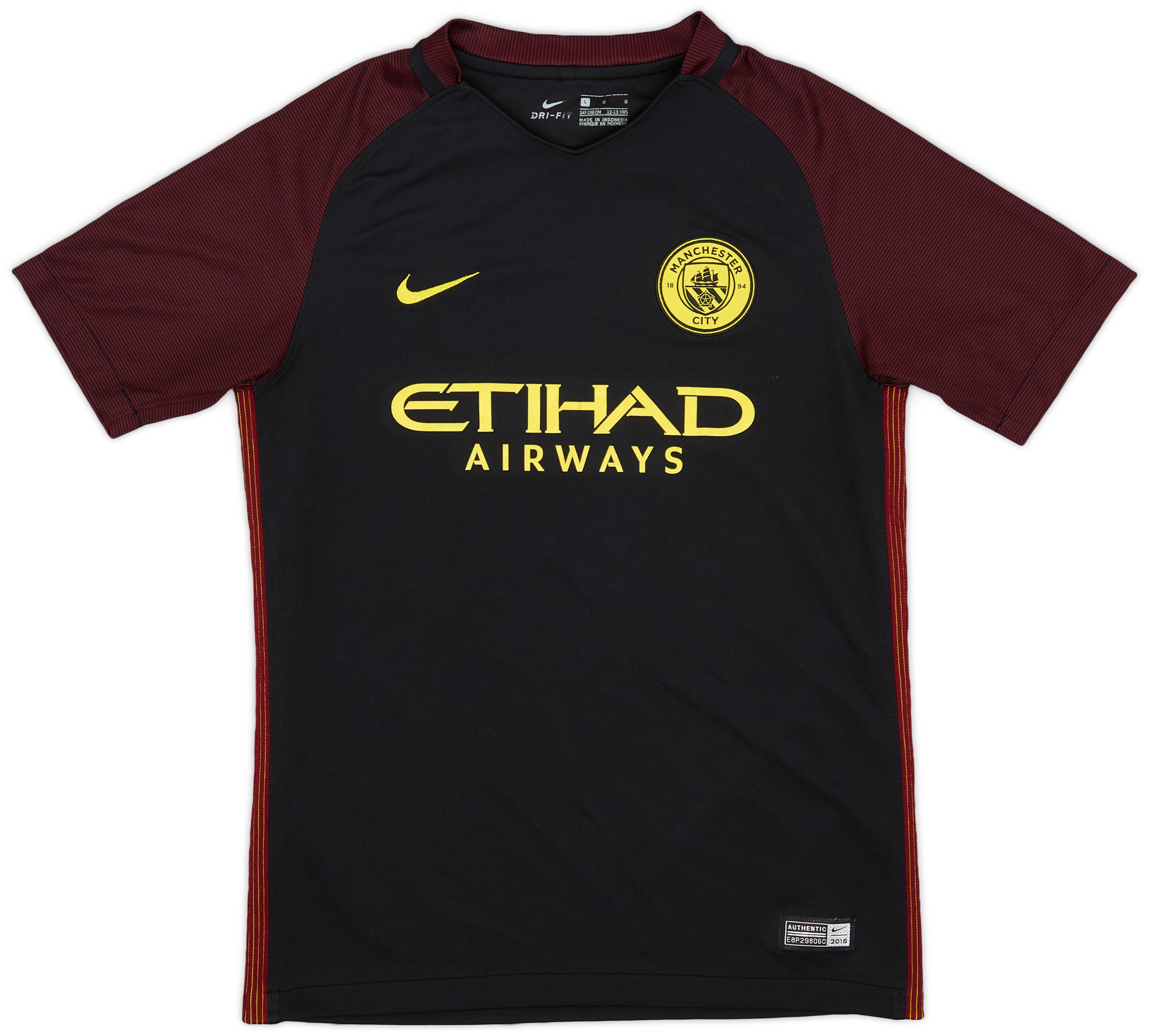 2016-17 Manchester City Away Shirt - 8/10 - (L.Boys)