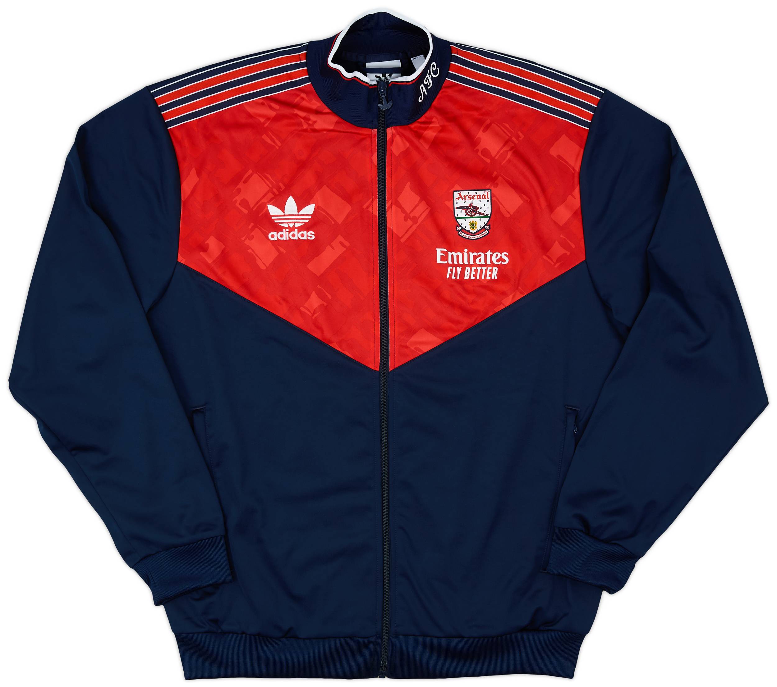 2020-21 Arsenal x adidas Originals Player Issue Pre-Match Track Top