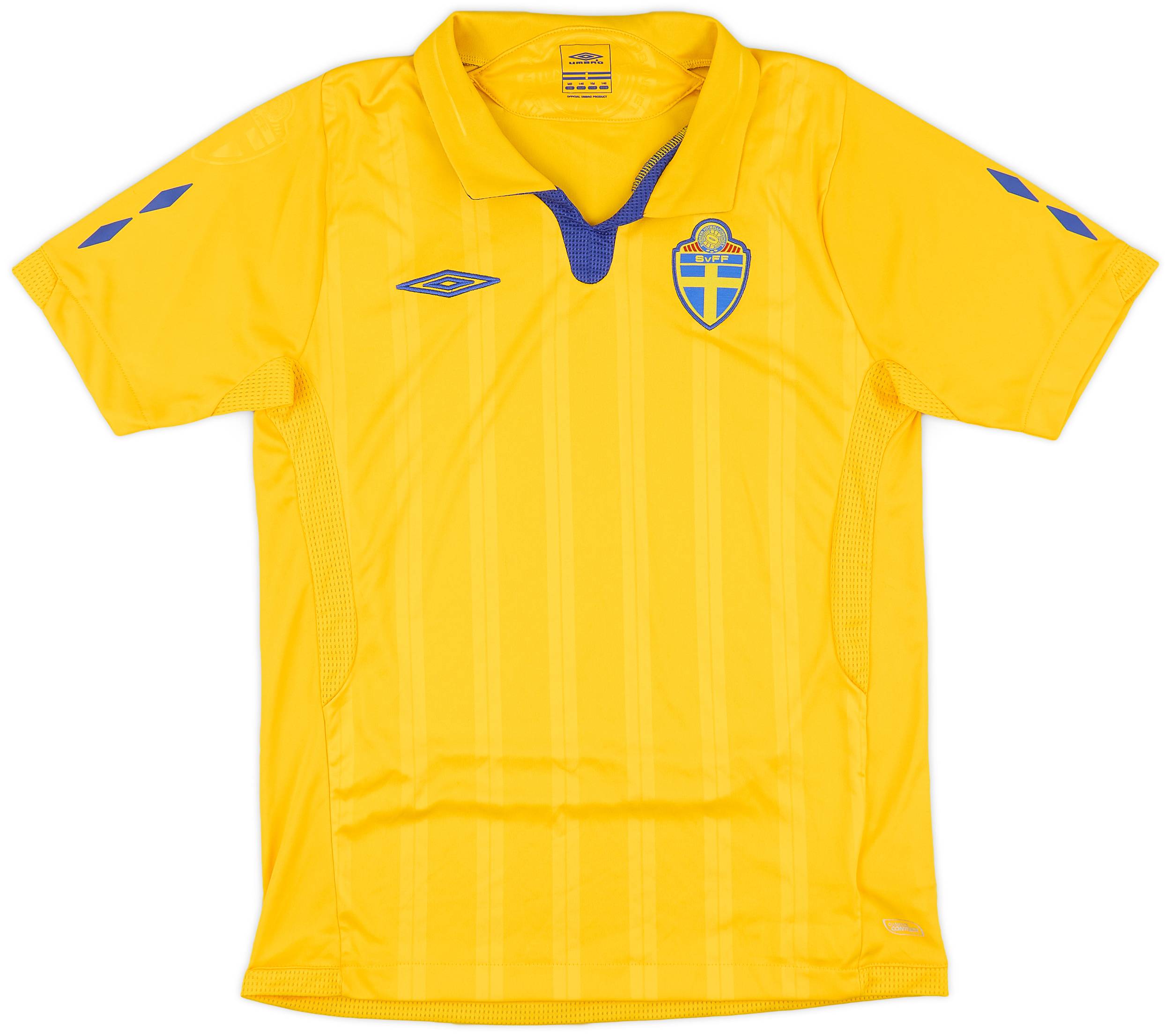 2009-10 Sweden Home Shirt - 9/10 - (M.Boys)