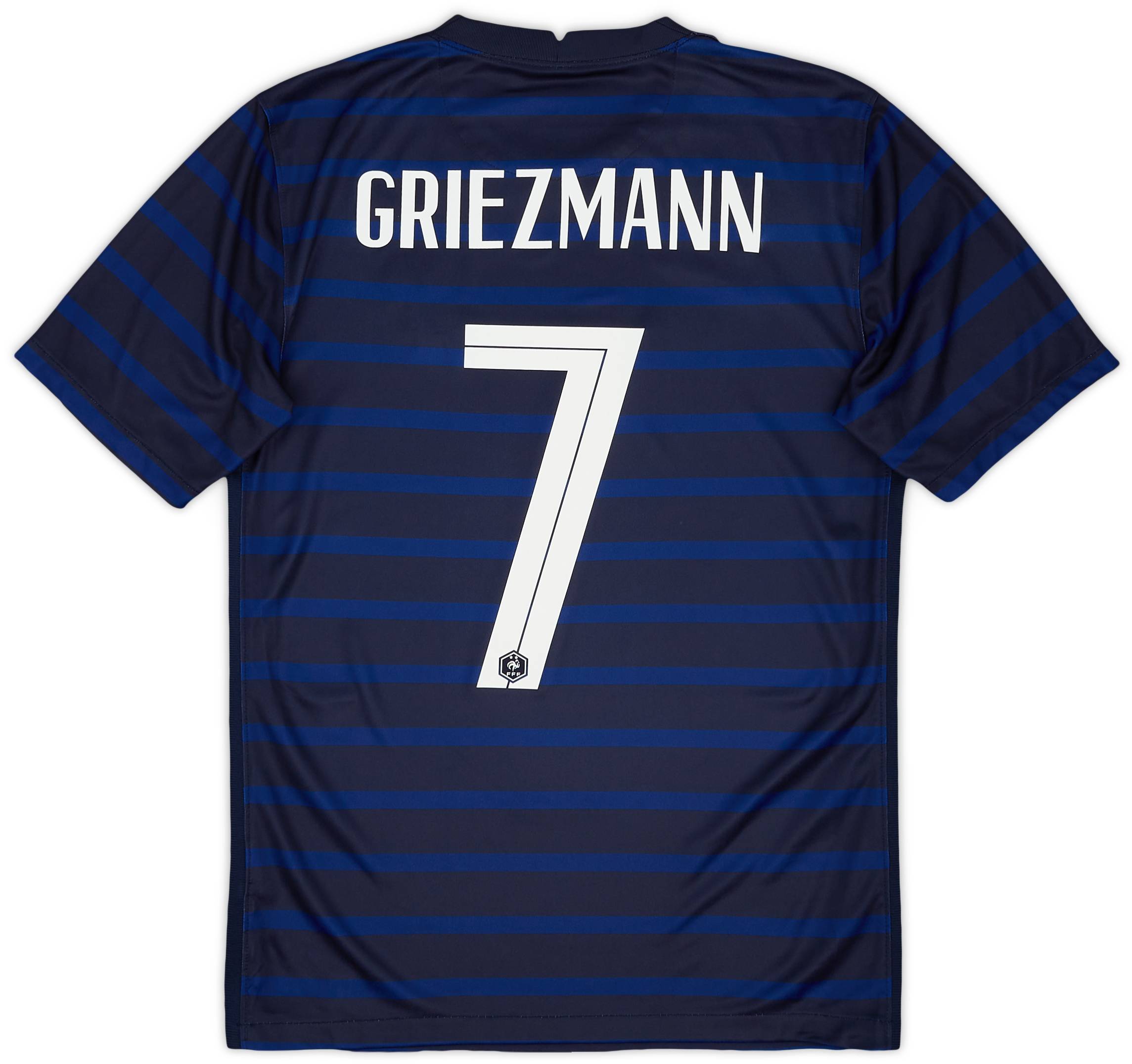 2020-21 France Home Shirt Griezmann #7 - 9/10 - (S)
