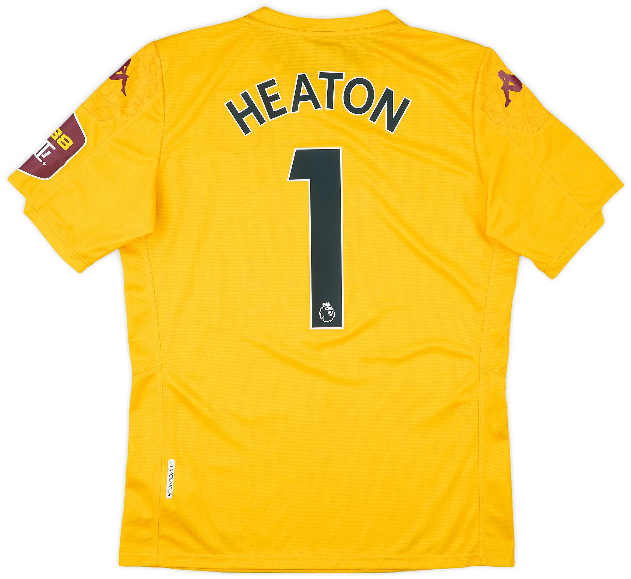 2019-20 Aston Villa S/S GK Shirt Heaton #1 - 8/10 - (M)