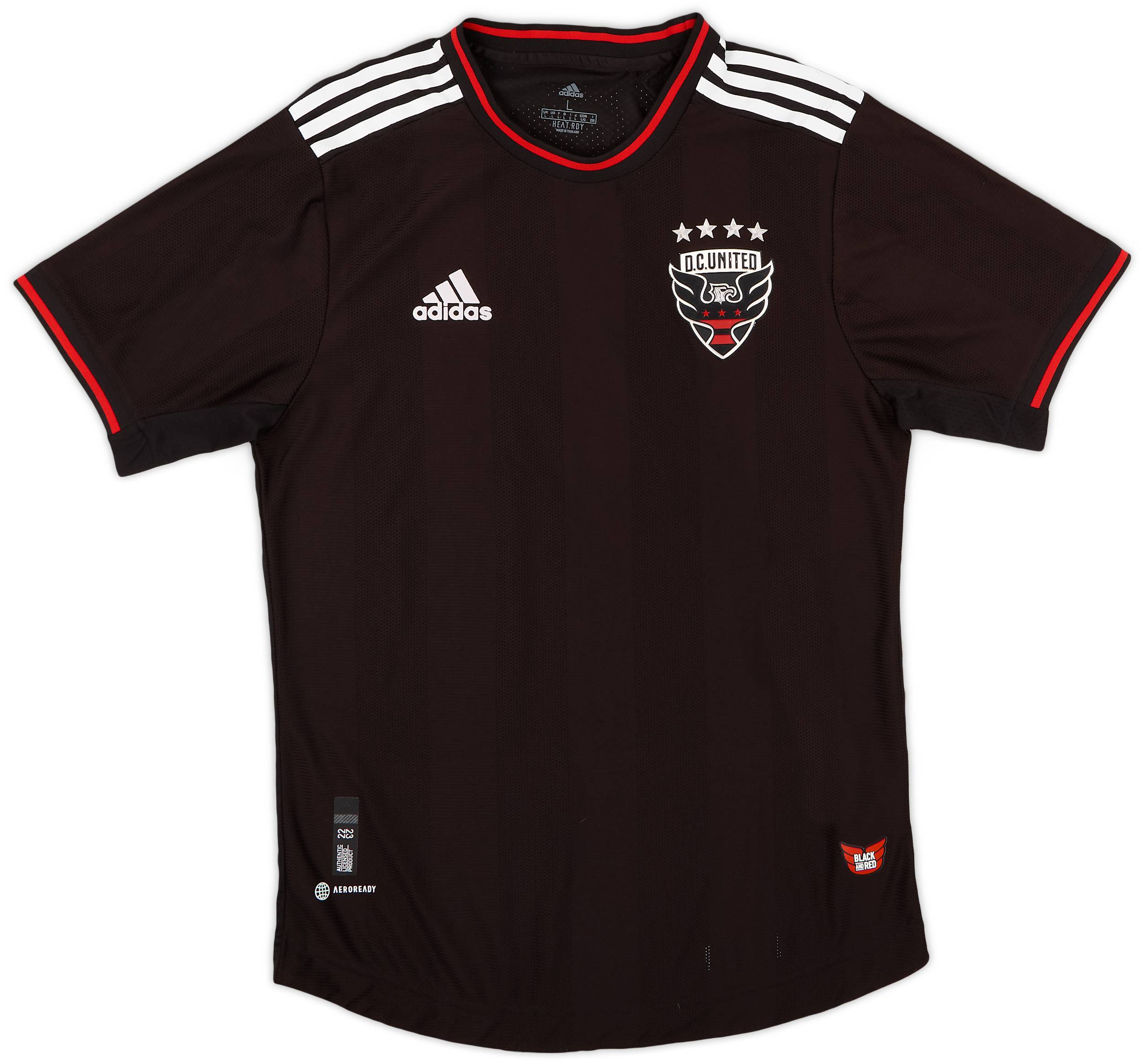 2022-23 DC United Authentic Home Shirt - 9/10 - (L)