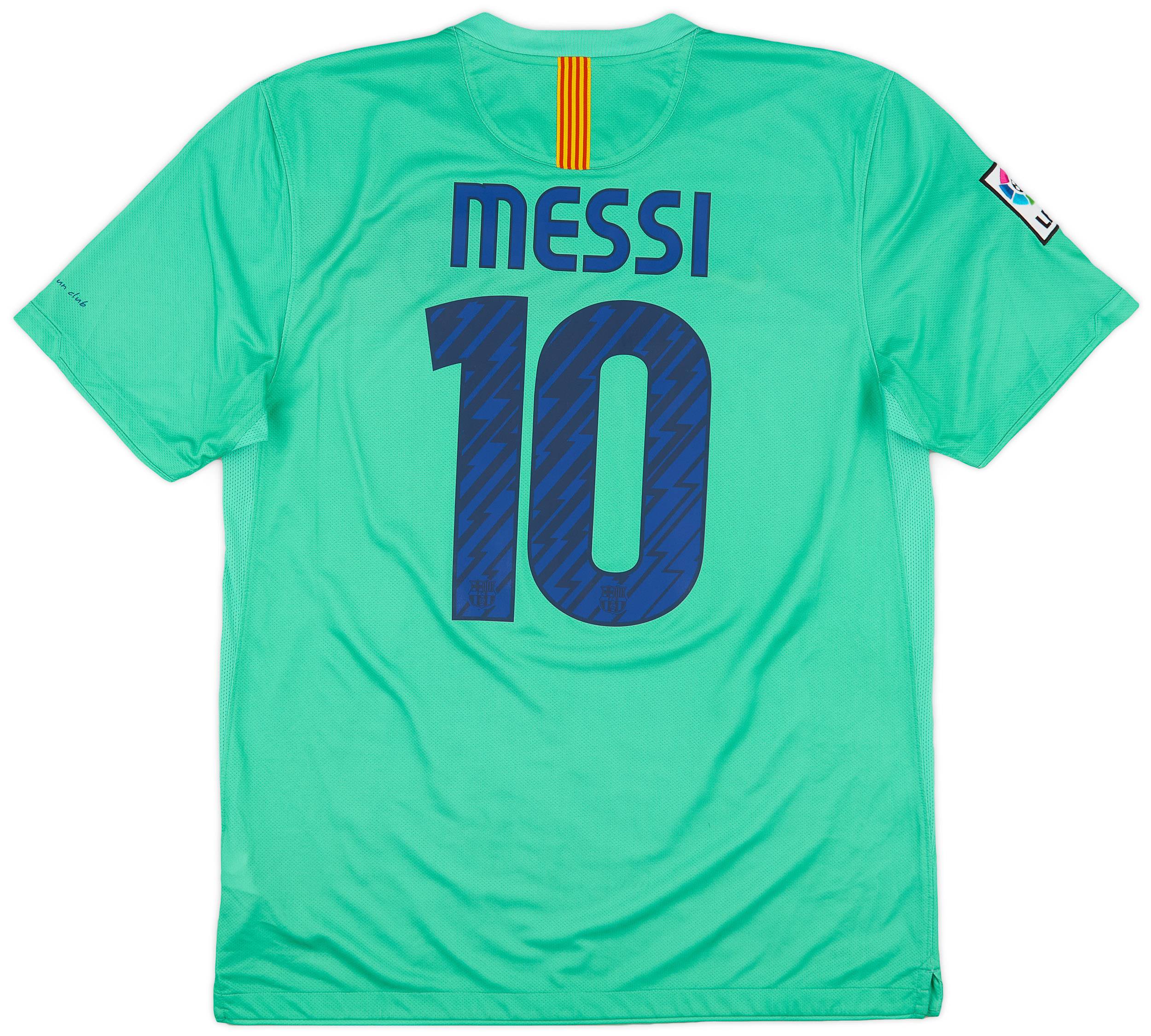 2010-11 Barcelona Away Shirt Messi #10 - 8/10 - (L)