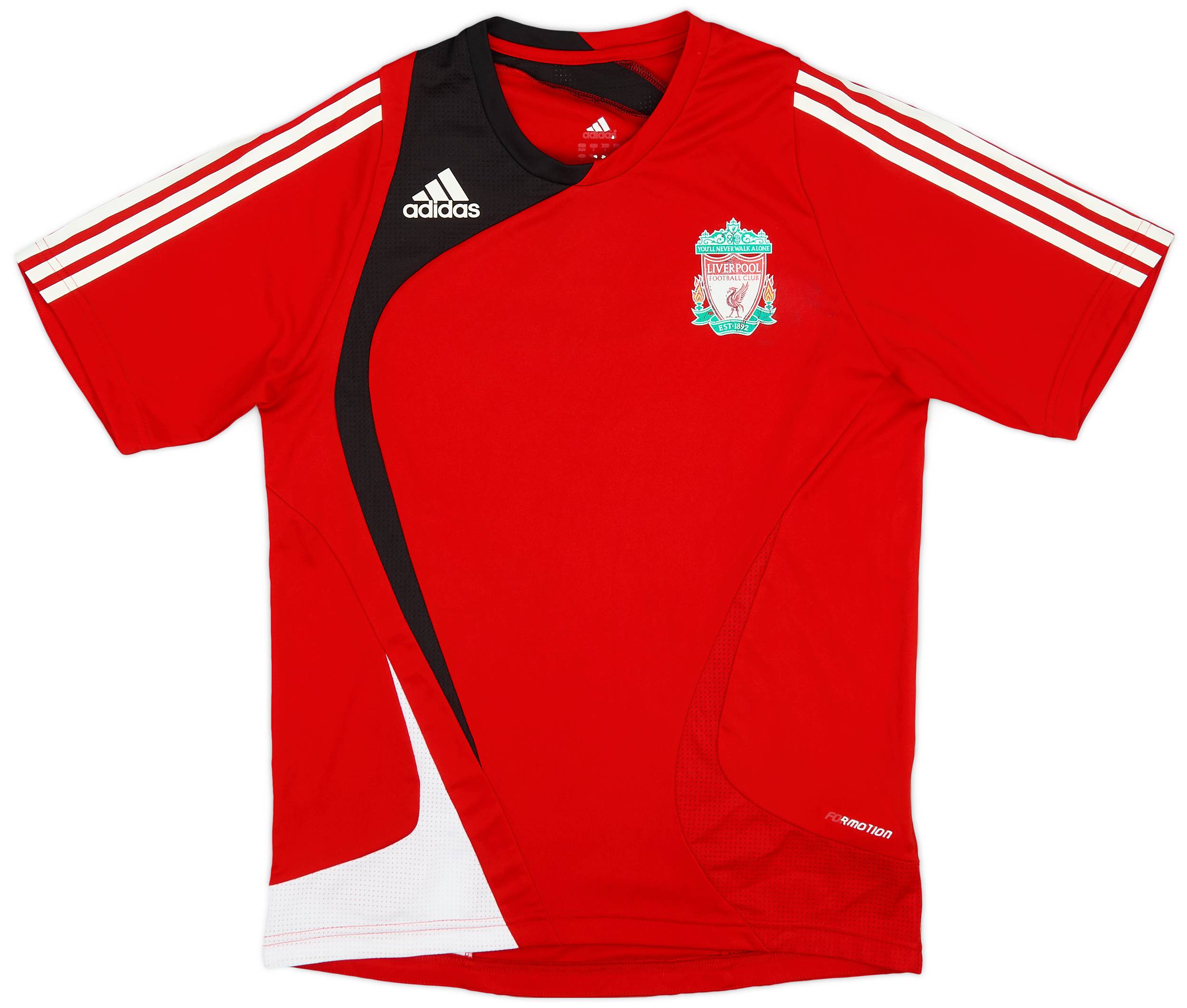 2007-08 Liverpool adidas Formotion Training Shirt - 9/10 - (S)