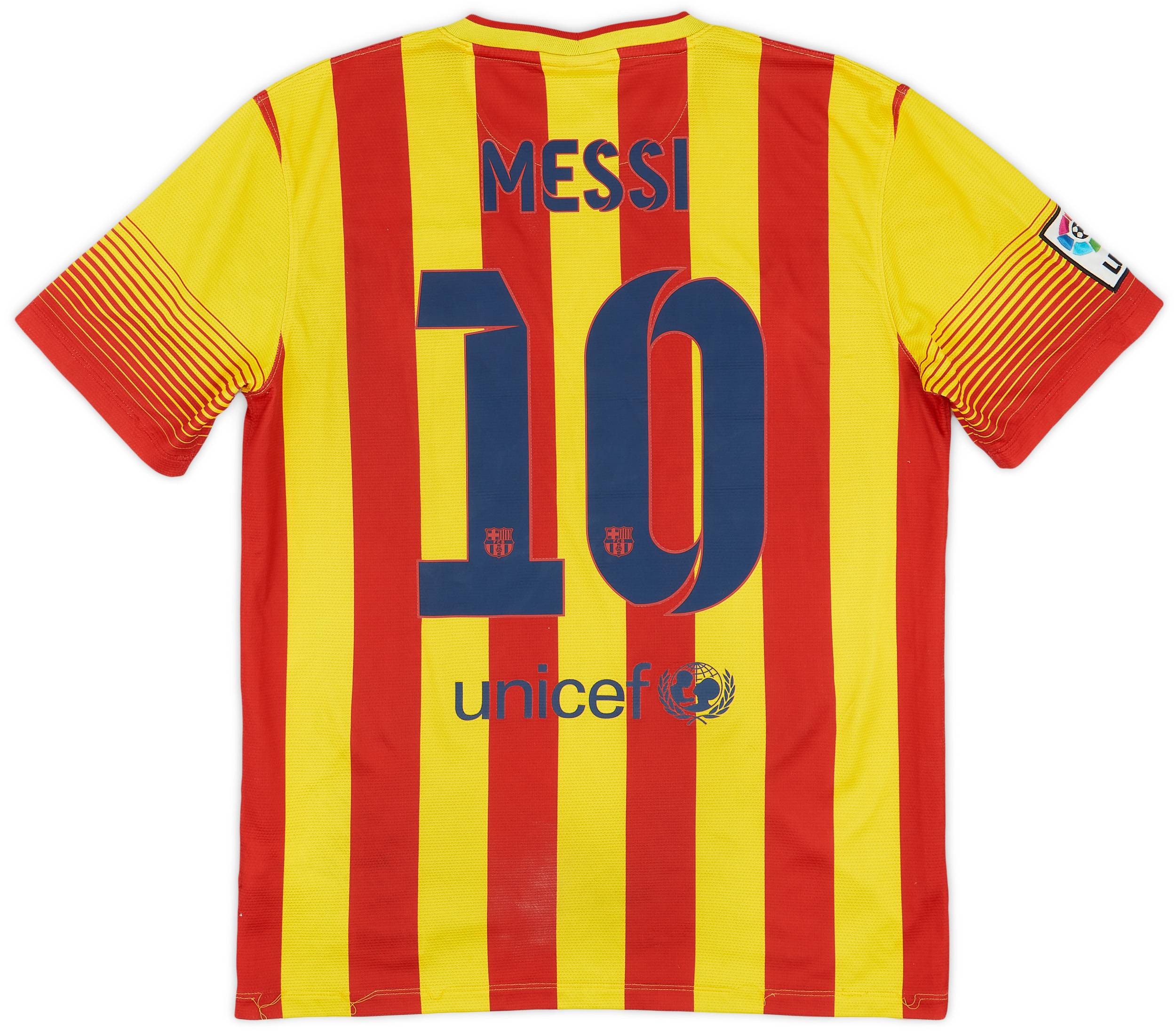 2013-15 Barcelona Away Shirt Messi #10 - 8/10 - (M)