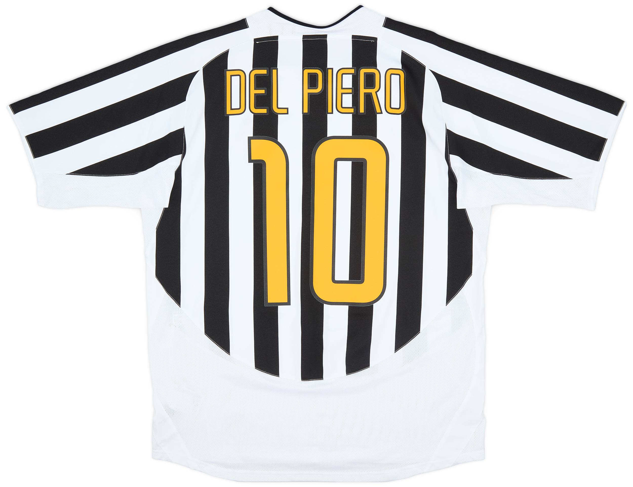 2003-04 Juventus Home Shirt Del Piero #10 - 8/10 - (L)