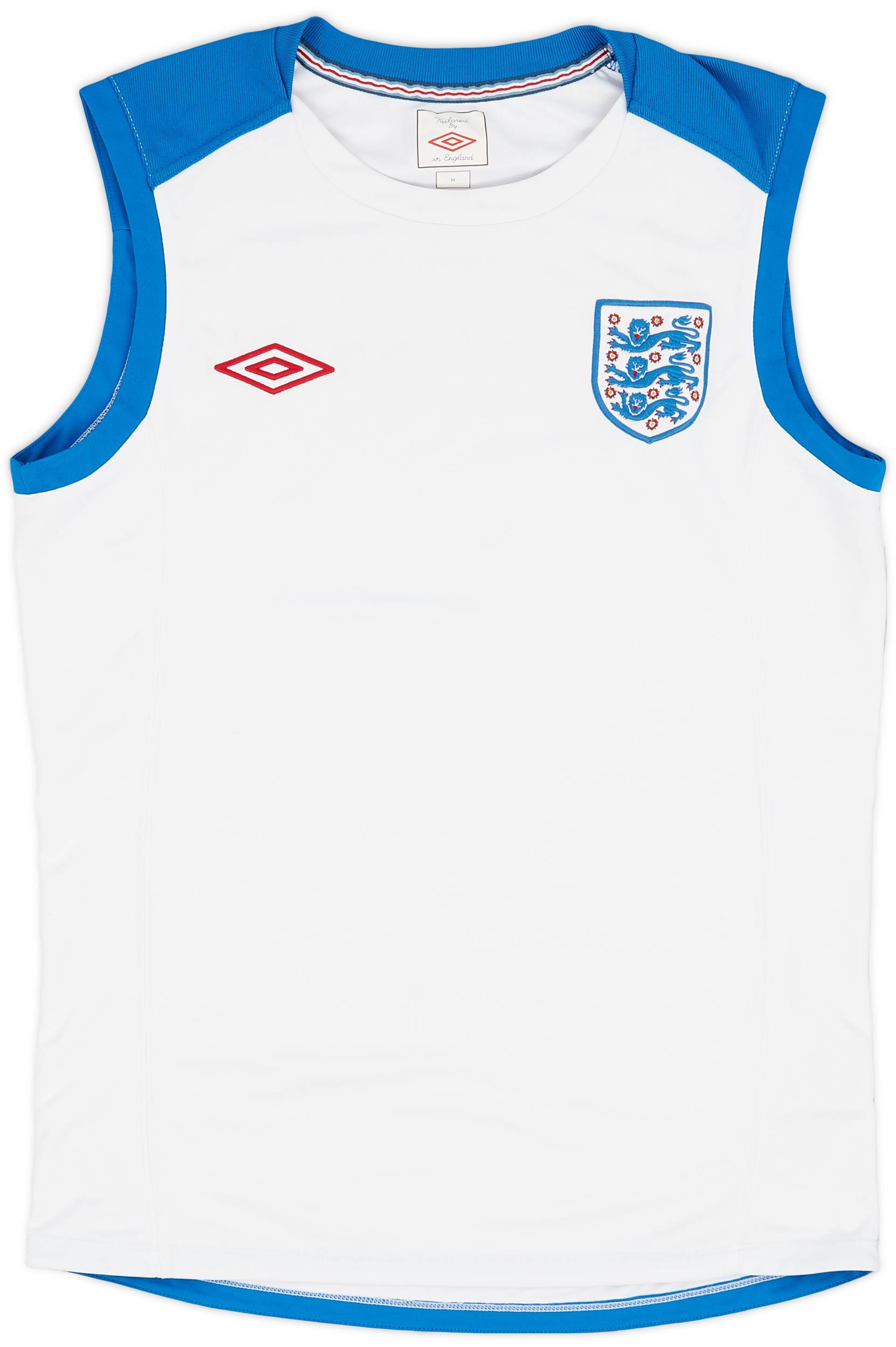 2010-11 England Umbro Training Vest - 7/10 - (M)