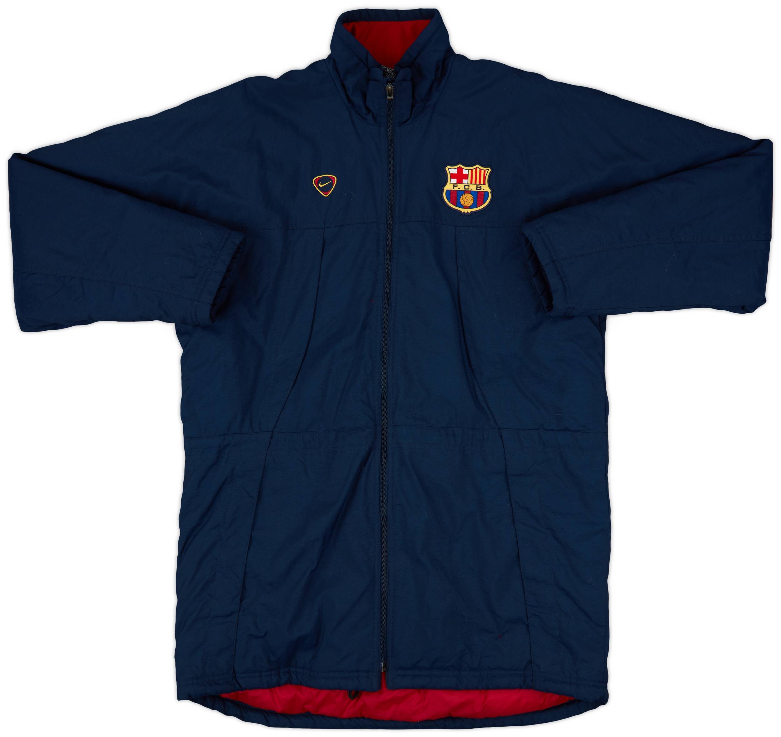 90s y2k FCBarcelona×NIKE nylon benchcoat Vintage Nike FC Barcelona Football Nylon Track Suit Y2K | eBay