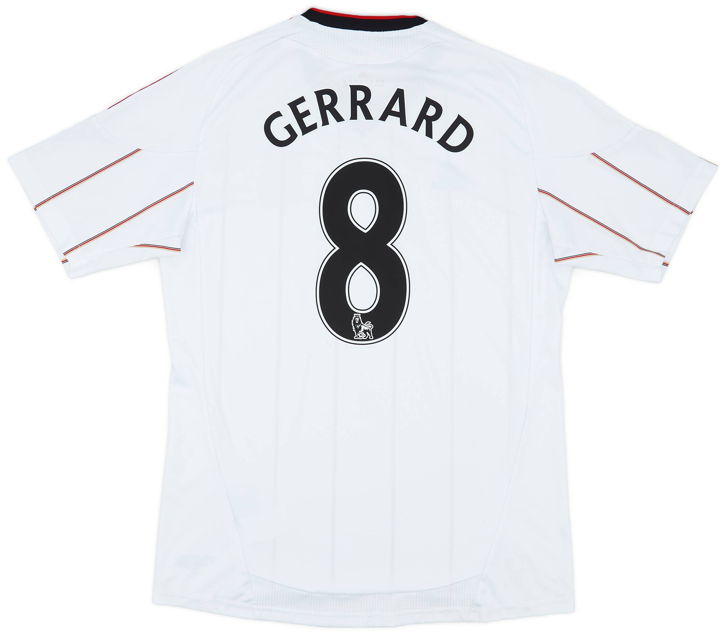 2010-11 Liverpool Away Shirt Gerrard #8 - 5/10 - (M)