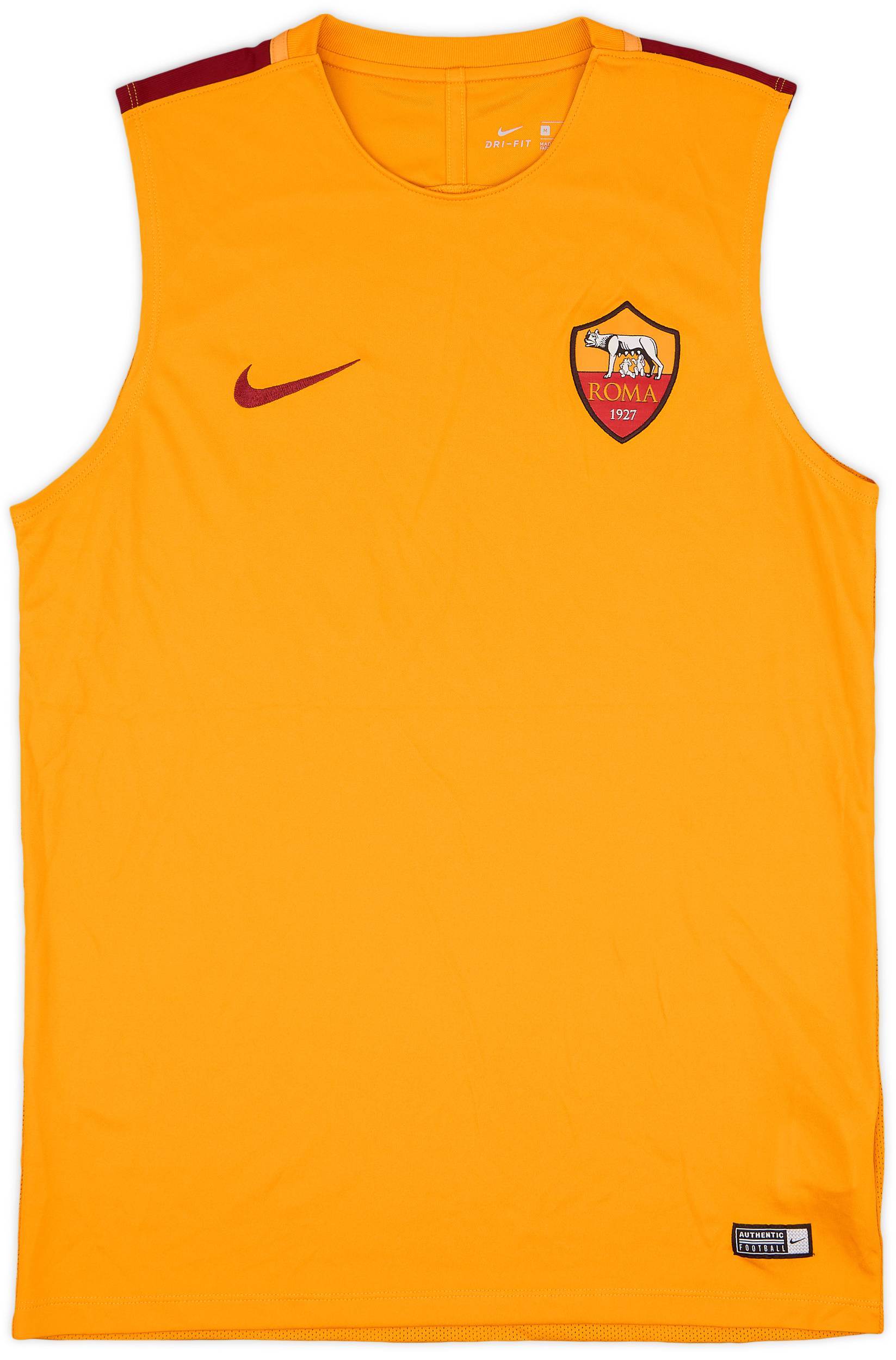 2016-17 Roma Nike Training Vest - 9/10 - (M)