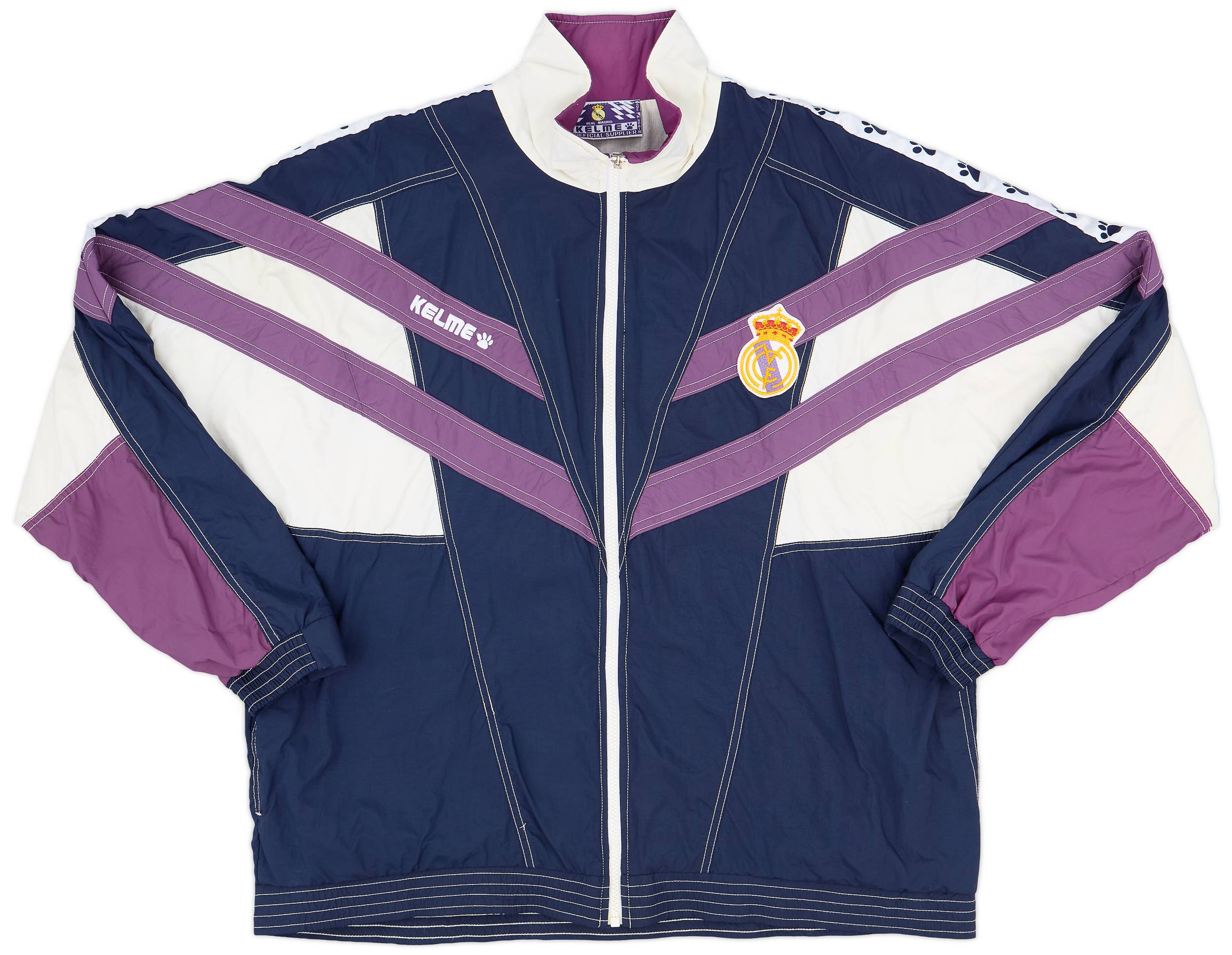 1997-98 Real Madrid Kelme Track Jacket - 9/10 - (XXL)