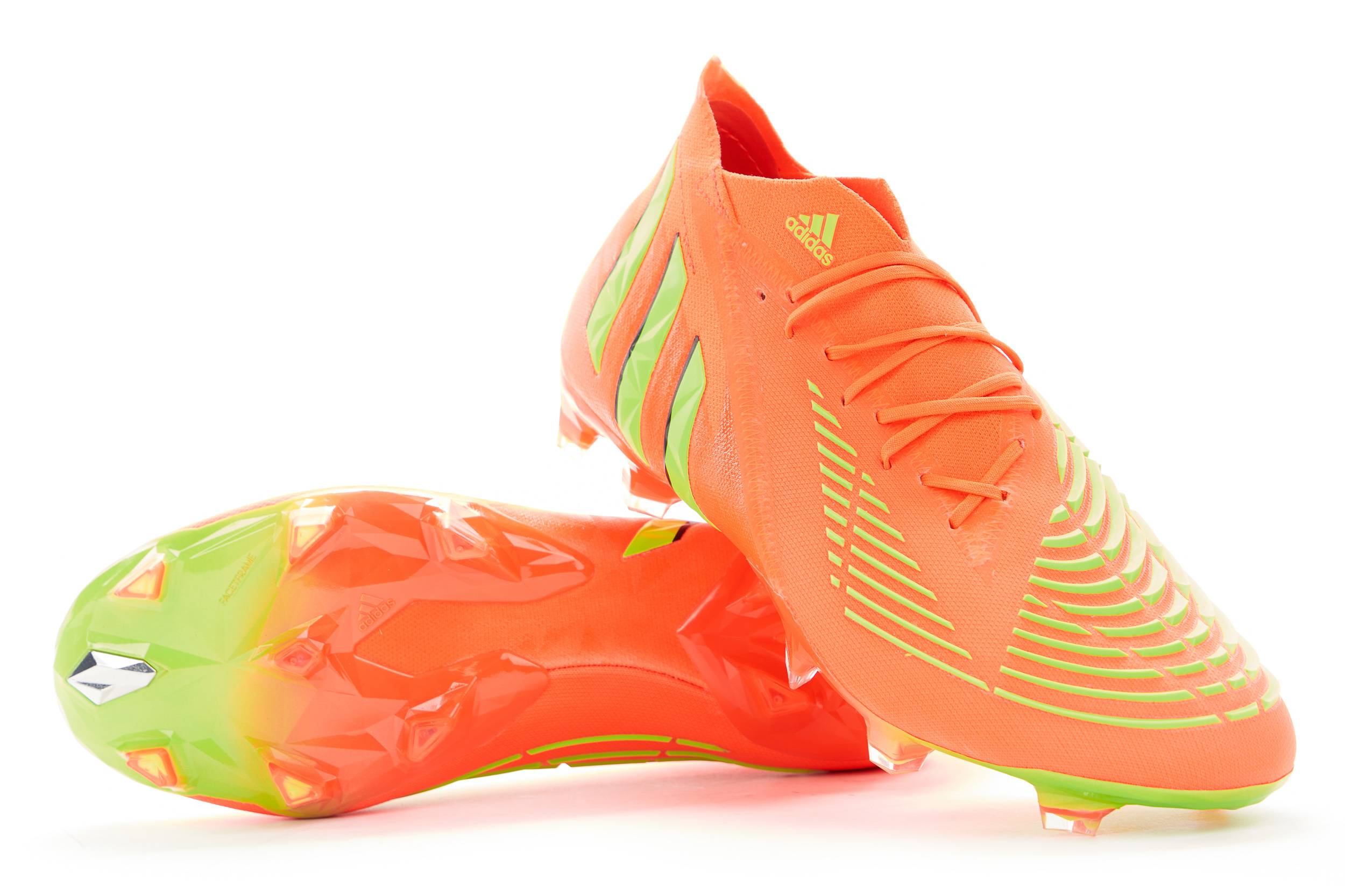 Orange adidas football boots cheap