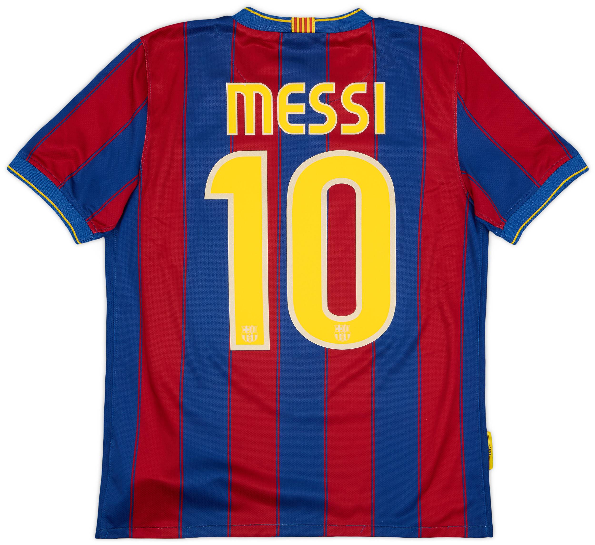 2009-10 Barcelona Home Shirt Messi #10 - 8/10 - (S)