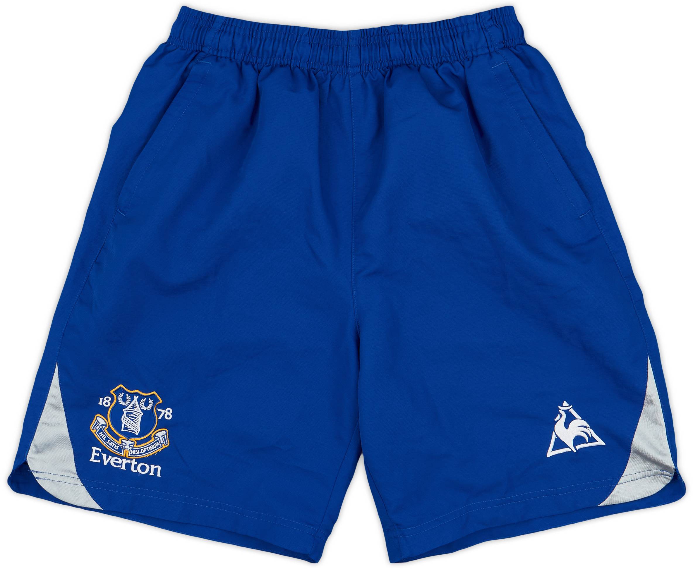 2009-10 Everton Le Coq Sportif Training Shorts - 8/10 - (M)