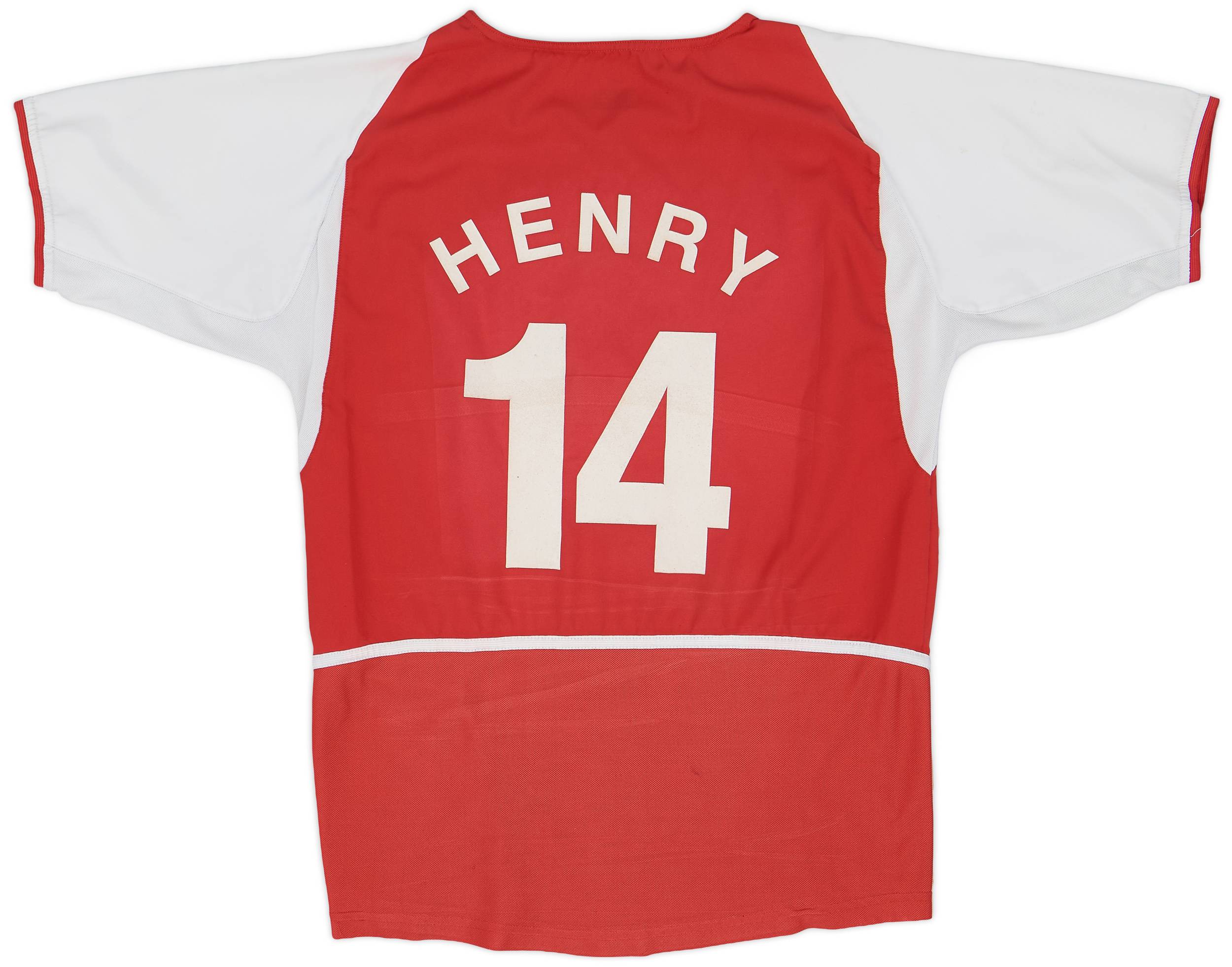 アーセナル 02-04 ホーム XL 2002-04 Arsenal Home Shirt Henry #14 - 4/10 - (XL.Boys)