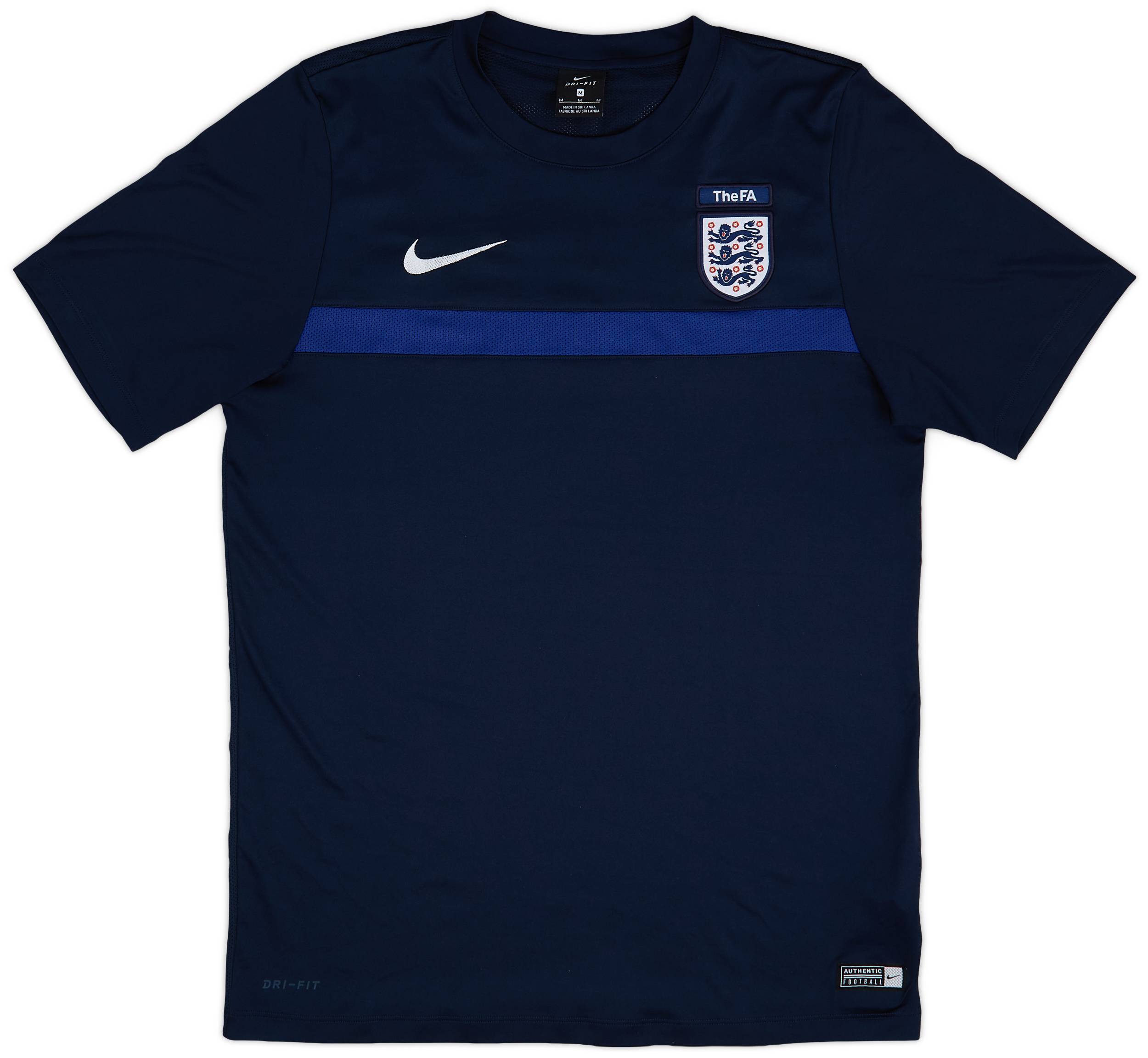 2016 17 England FA Nike Training Shirt 8 10 M