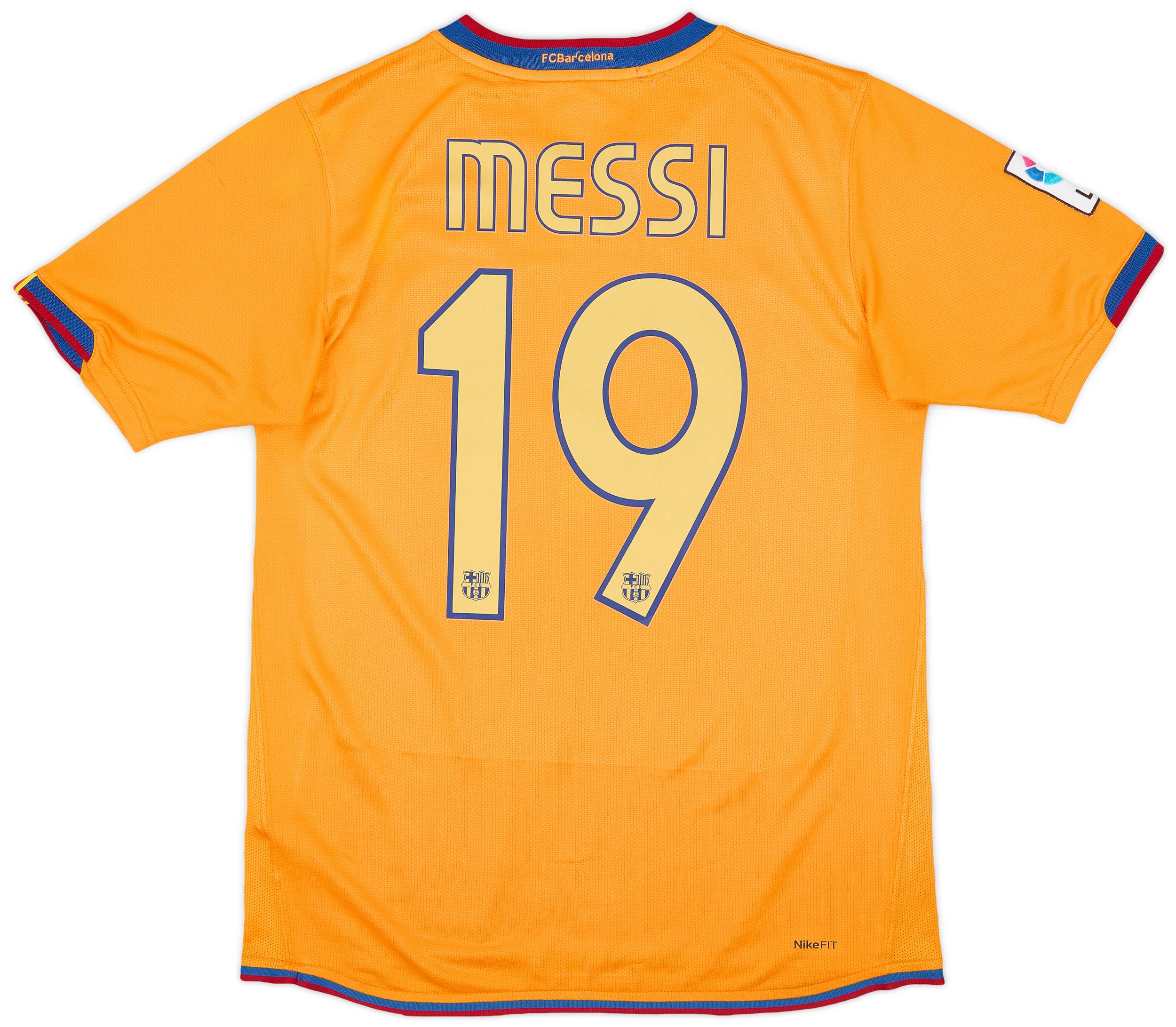 2006-08 Barcelona Away Shirt Messi #19 - 6/10 - (S)