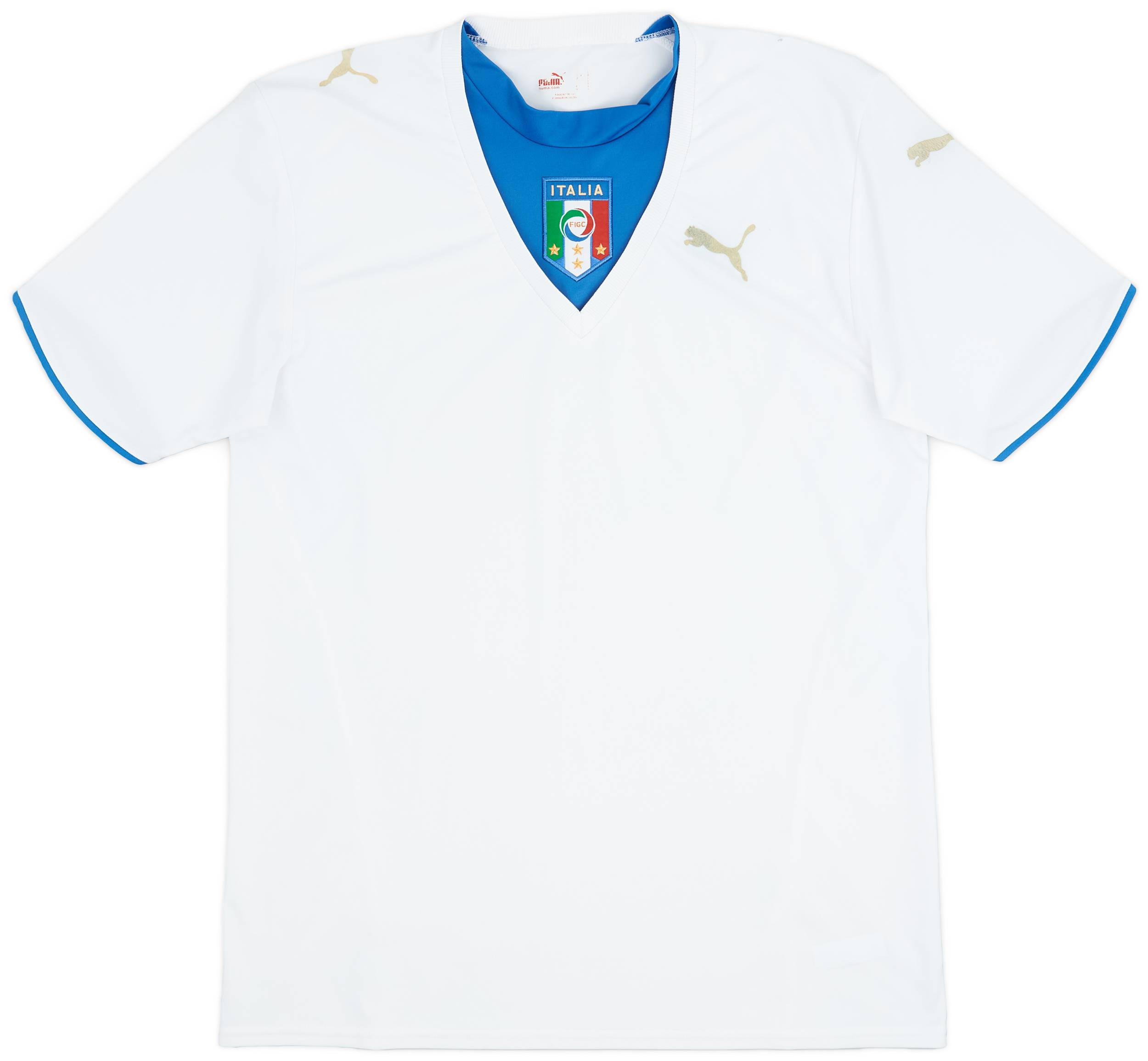 2006 Italy Basic Away Shirt - 4/10 - (L)