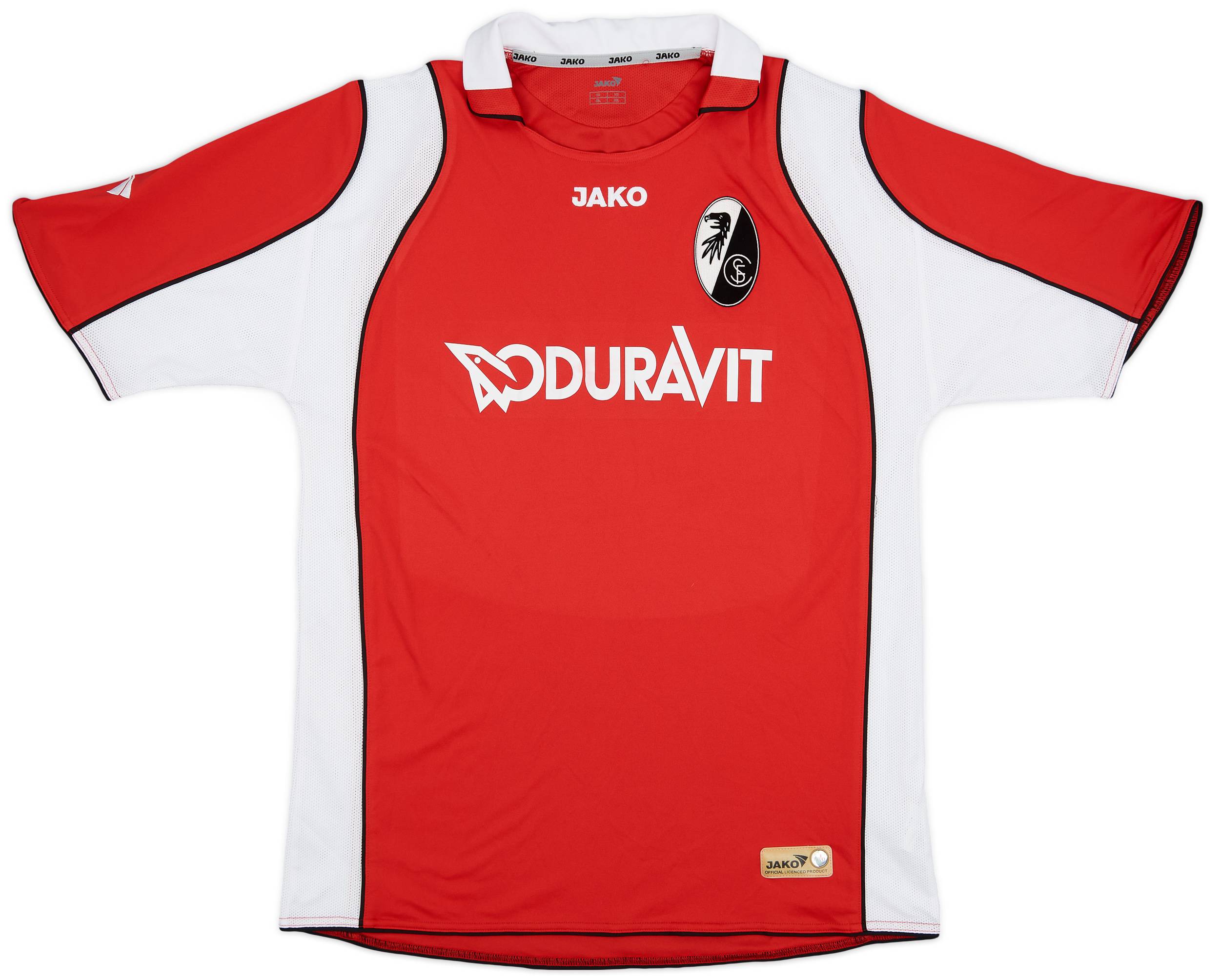 2007-08 Freiburg Home Shirt - 8/10 - (M/L)