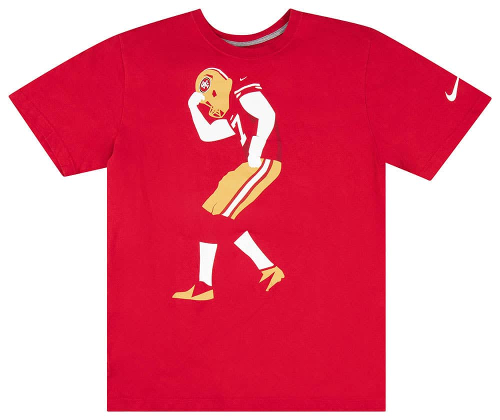 2012 San Francisco 49ers Kaepernick Nike Graphic Tee L