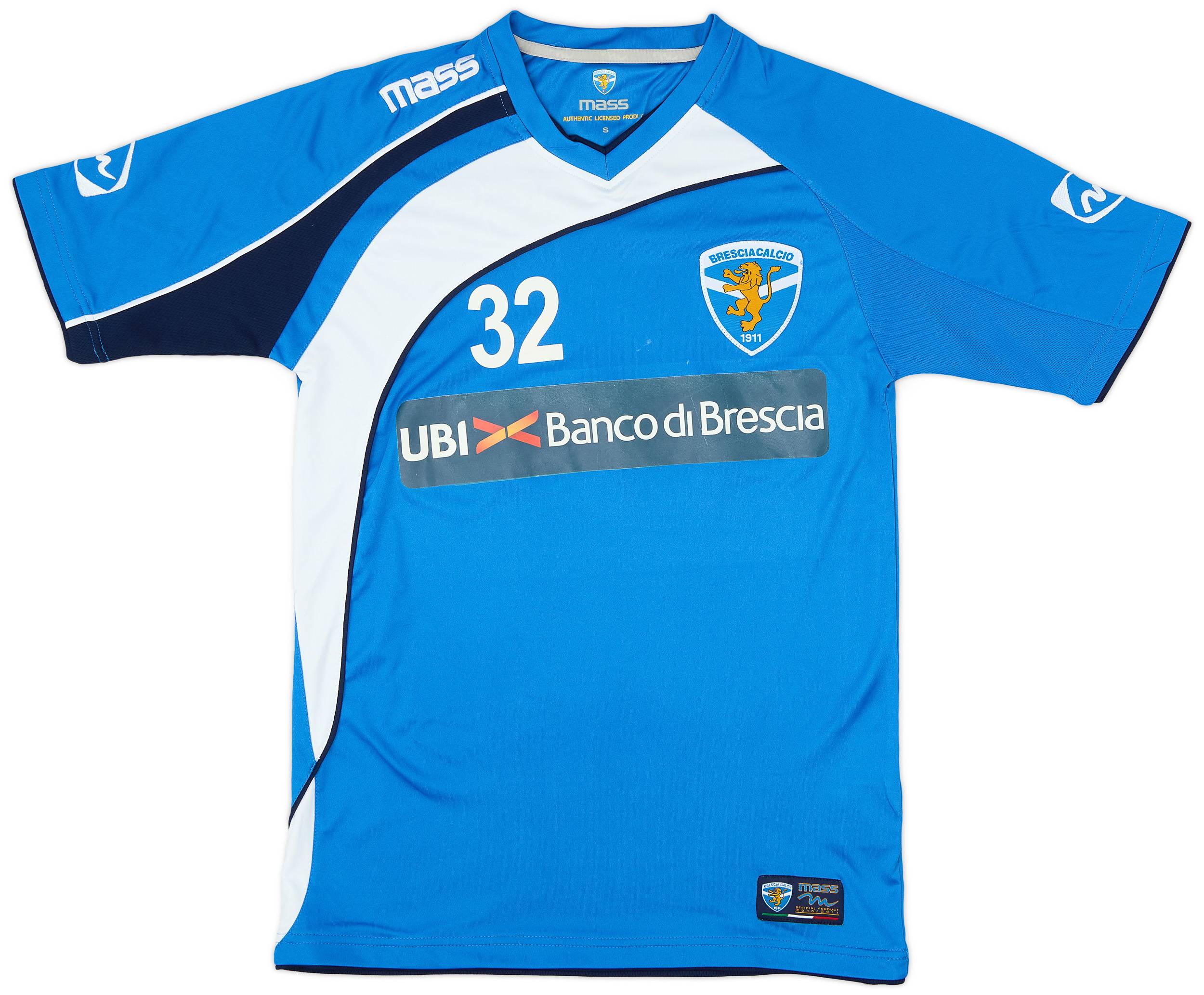 2010-11 Brescia Player Issue Mass Training Shirt #32 - 8/10 - (S)