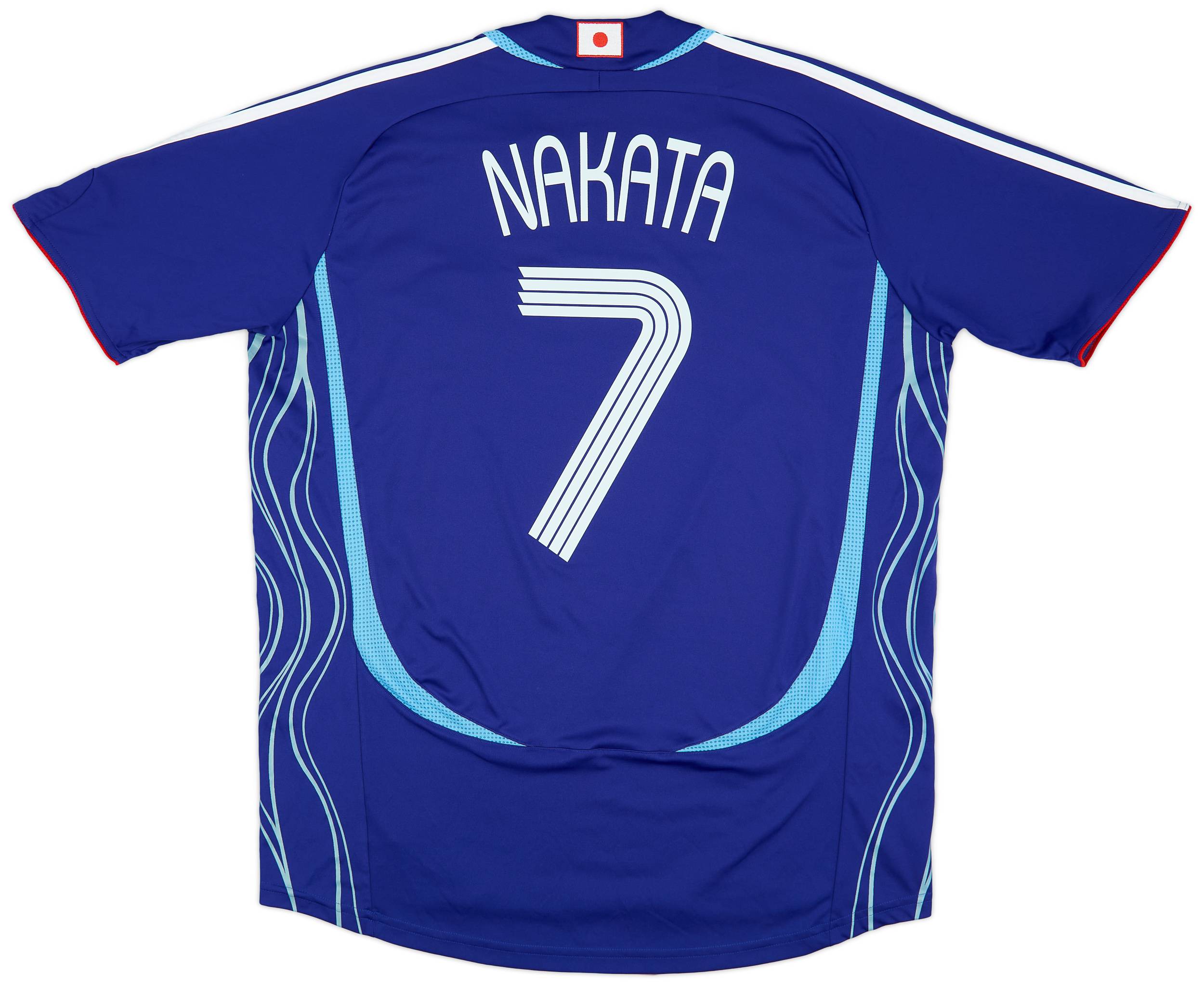 国産品 2006-08 Japan Home Shirt Nakata #7 - 9/10 - (L) シャツ