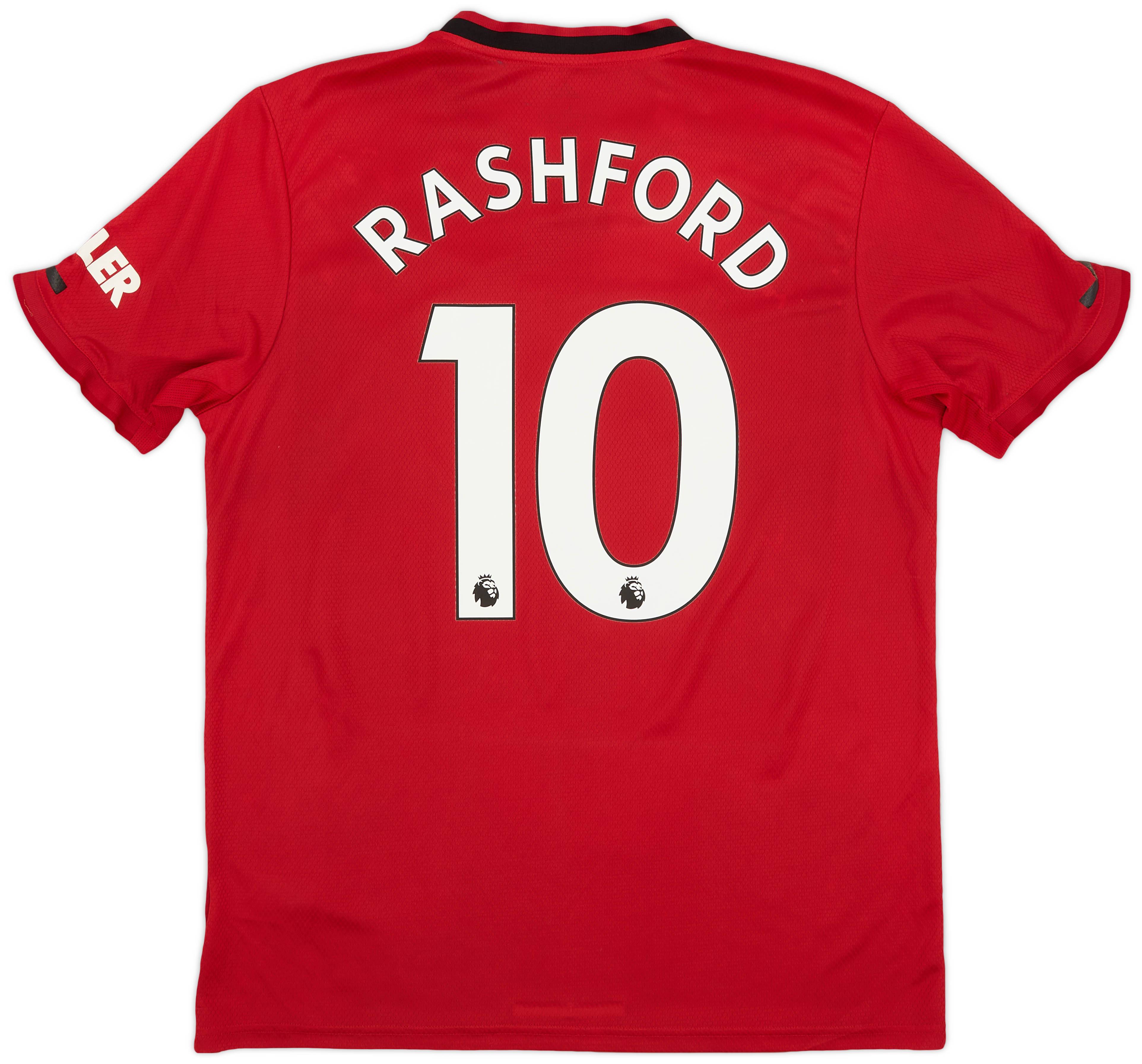 2019-20 Manchester United Home Shirt Rashford #10 - 9/10 - (L)