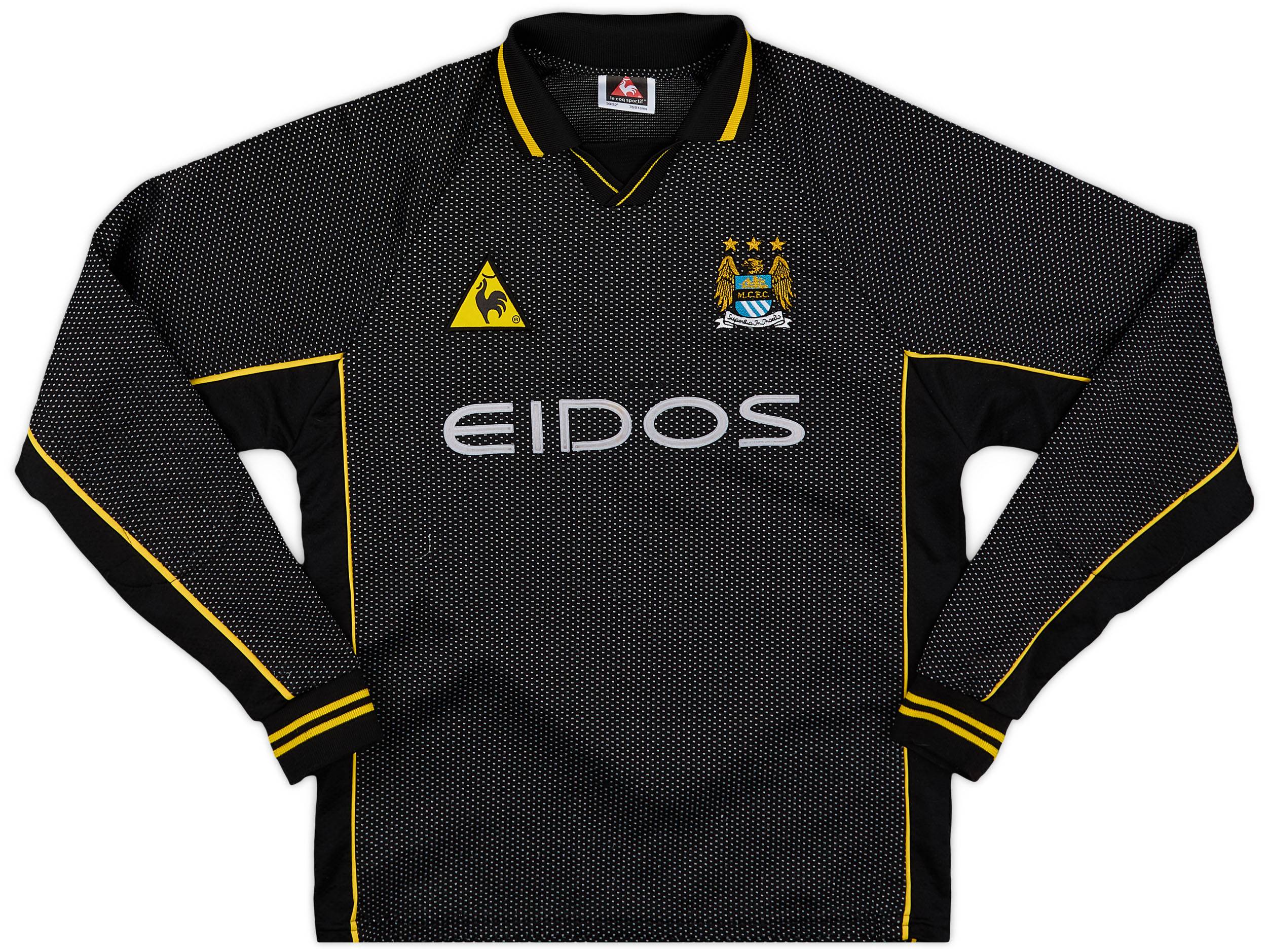 1999-00 Manchester City GK Shirt - 6/10 - (M.Boys)