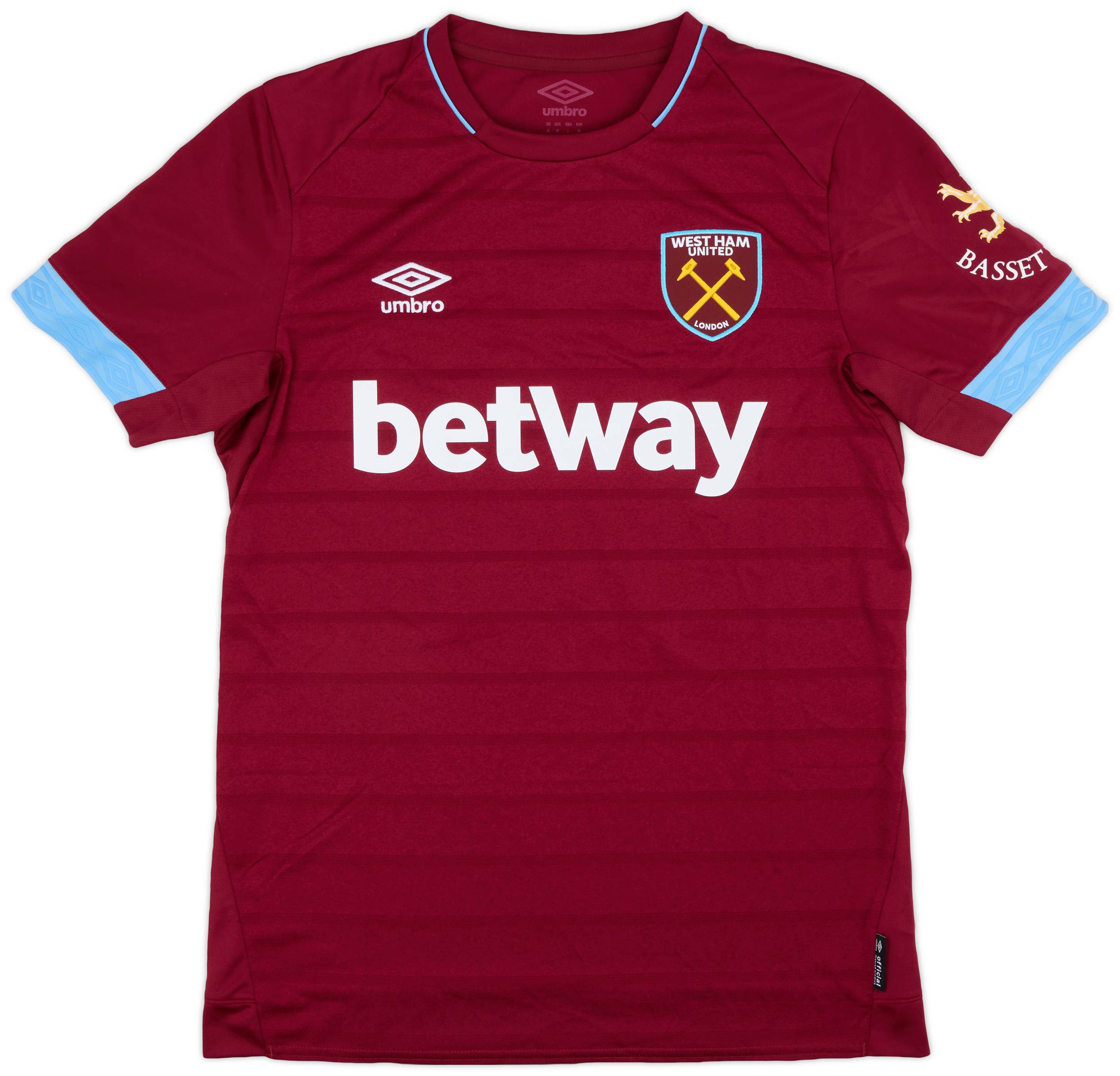 2018-19 West Ham Match Issue Home Shirt #25 (Balbuena)