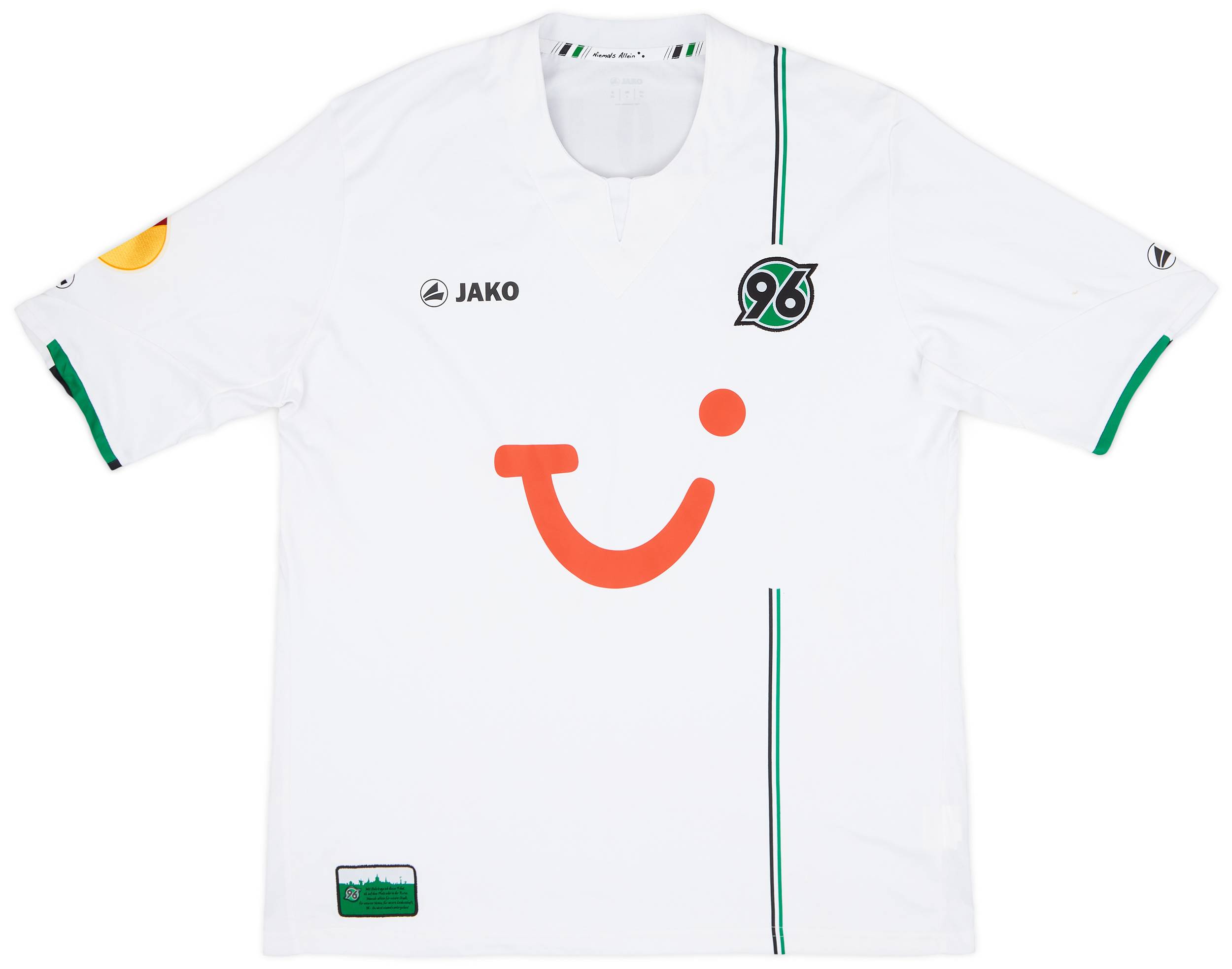 2011-12 Hannover 96 Away Shirt Diouf - 9/10 - (L)