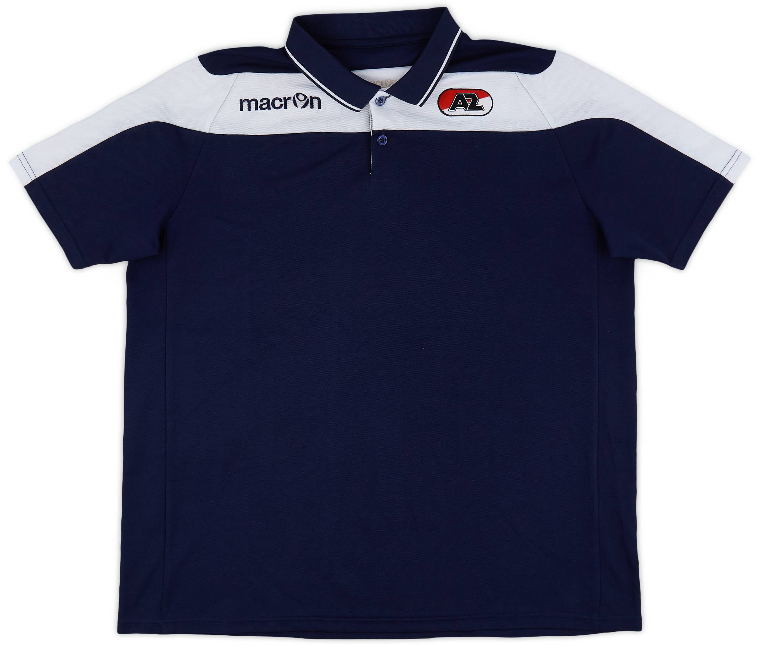 2012-13 AZ Alkmaar Macron Polo Shirt - 8/10 - (XXL)