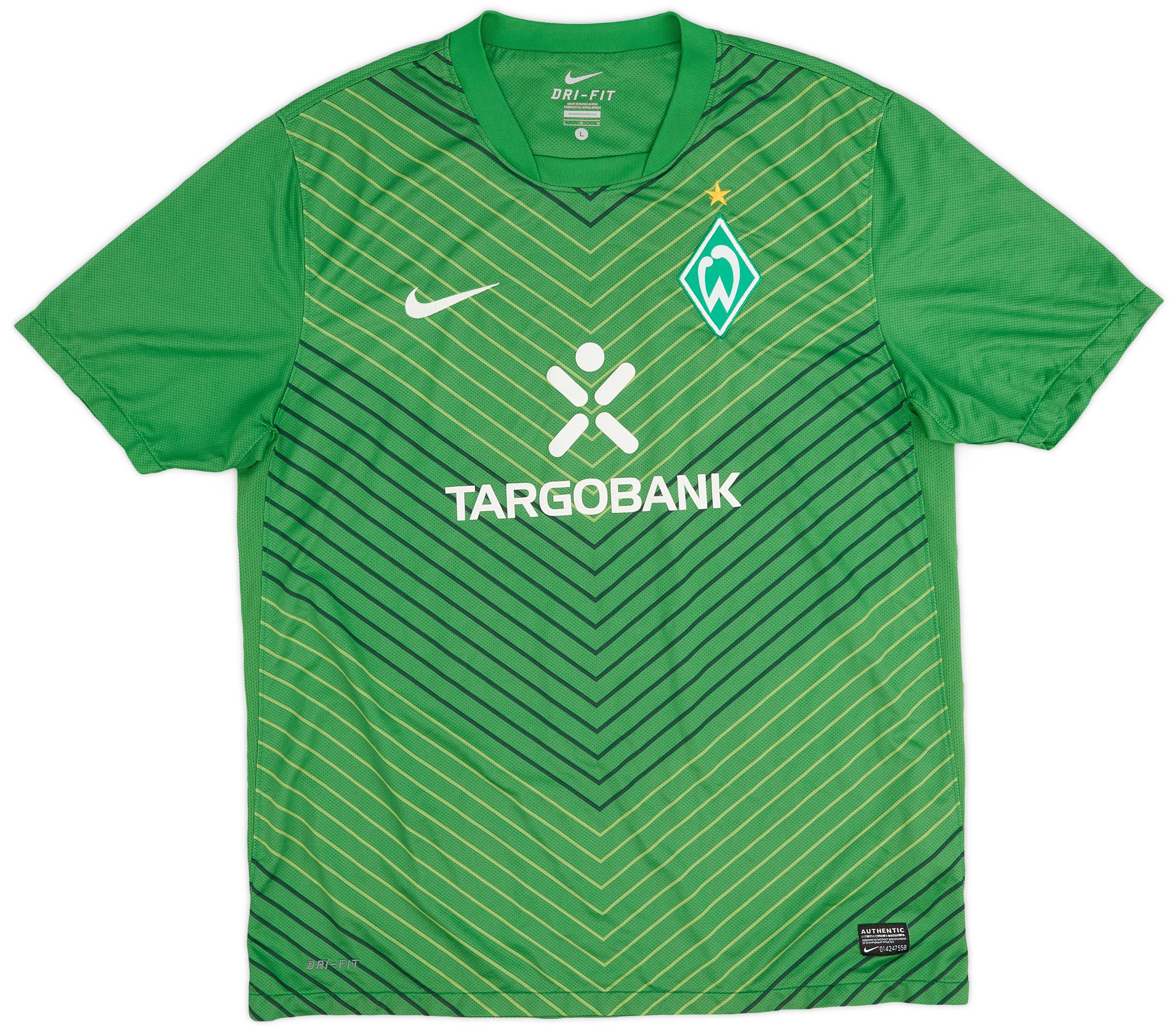 2011-12 Werder Bremen Home Shirt - 10/10 - (L)