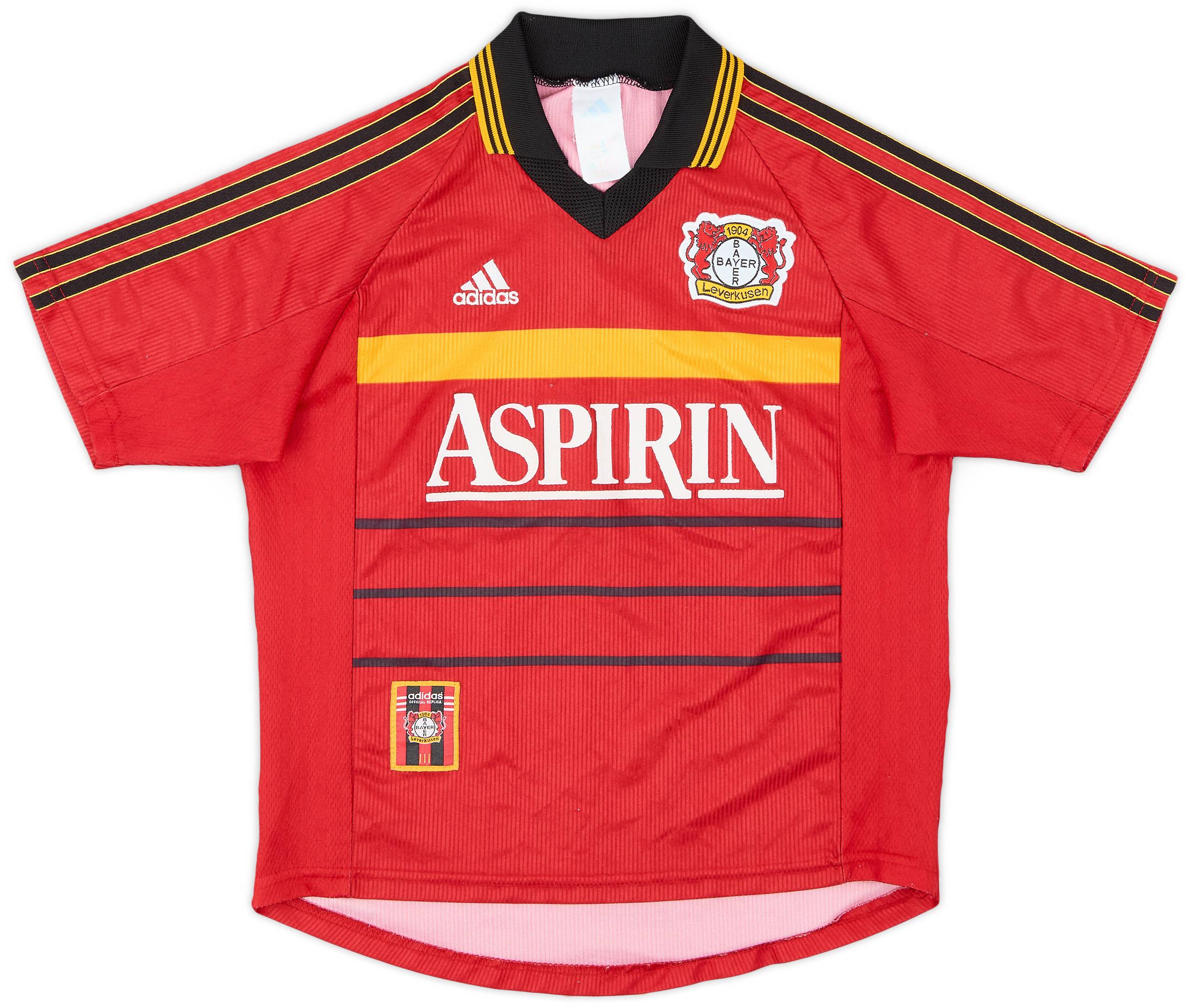 1998-00 Bayer Leverkusen Home Shirt - 5/10 - (M.Boys)