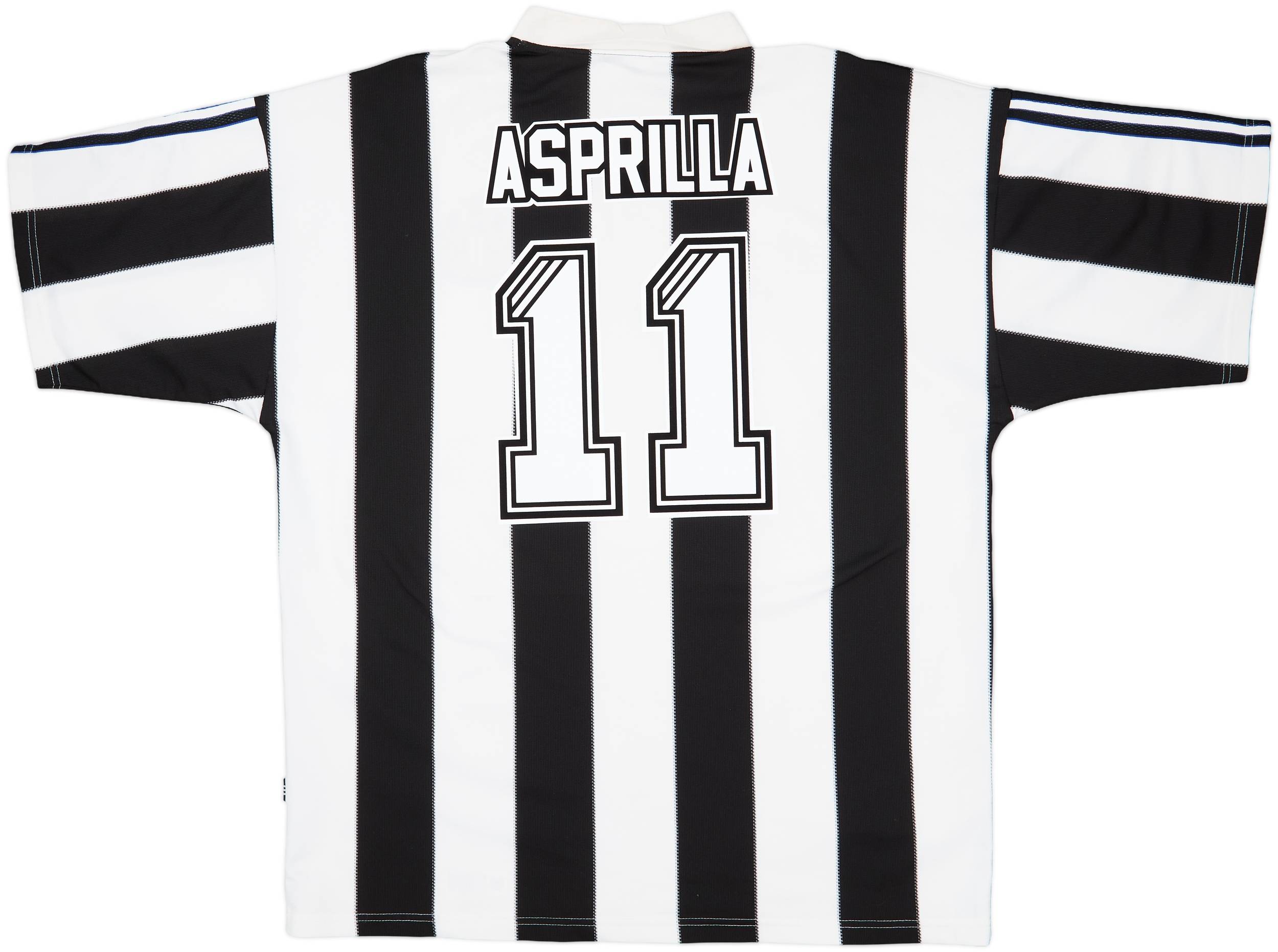 1995-97 Newcastle Home Shirt Asprilla #11 - 6/10 - (XXL)