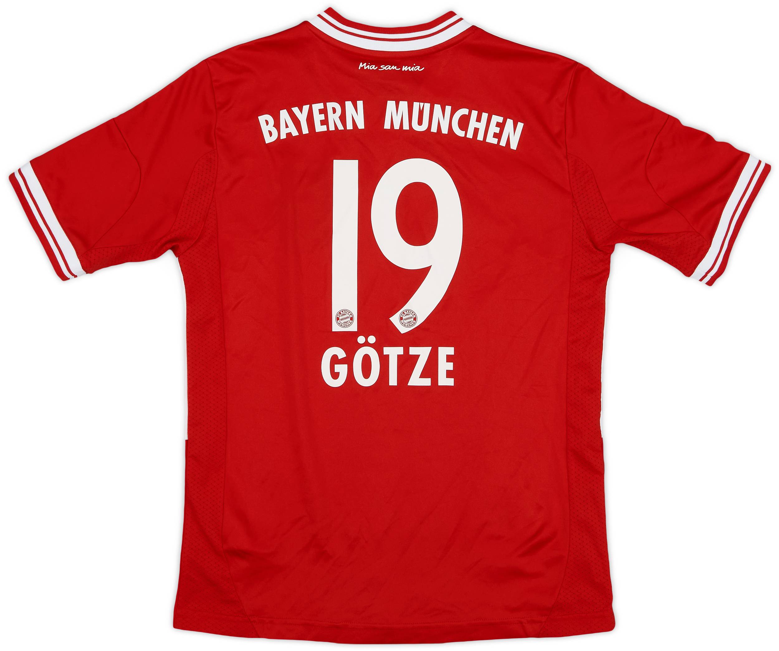 2013-14 Bayern Munich Home Shirt Gotze #19 - 9/10 - (M.Boys)
