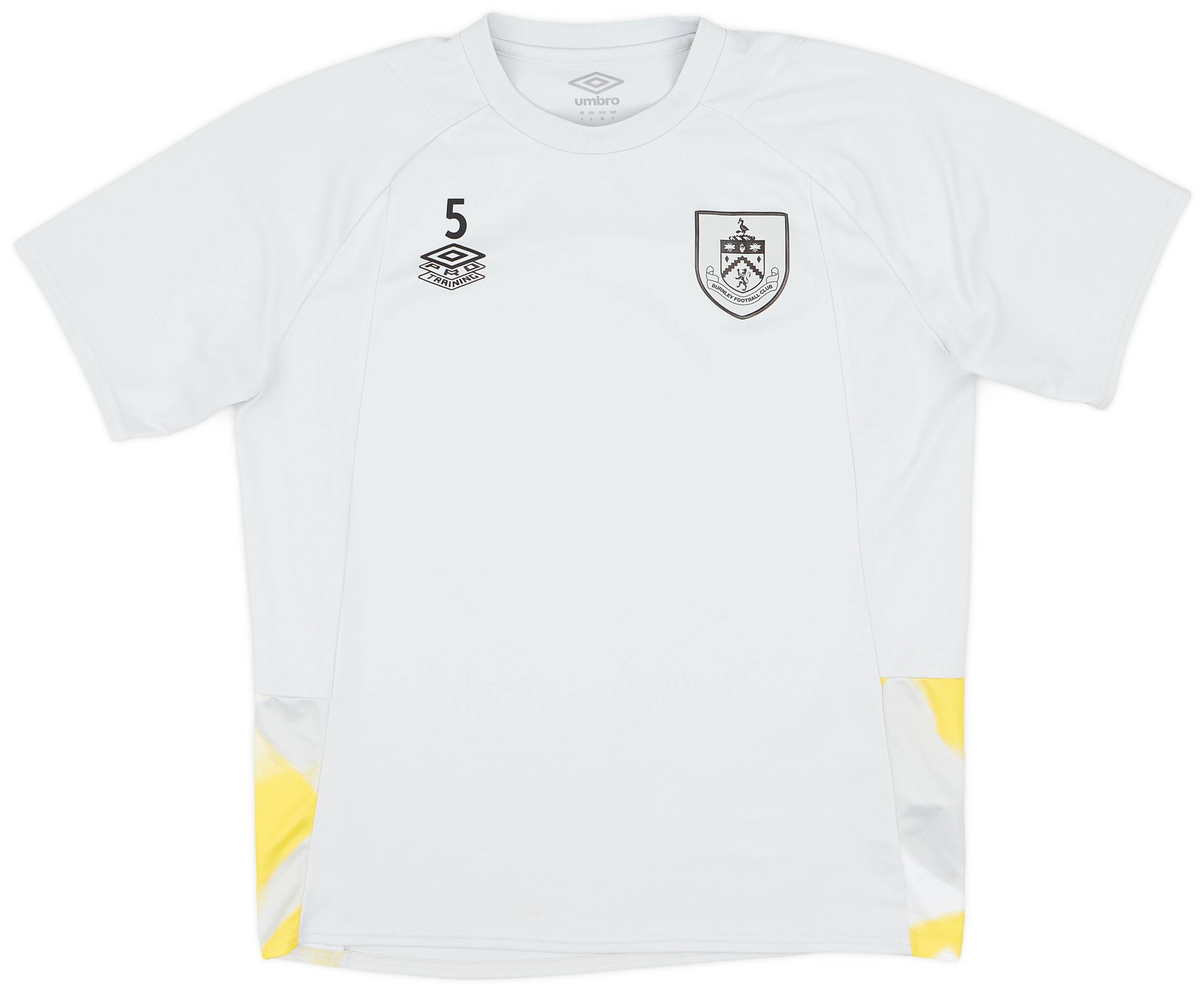 2022-23 Burnley Player Issue Umbro Training Shirt #5 - 8/10 - (L)