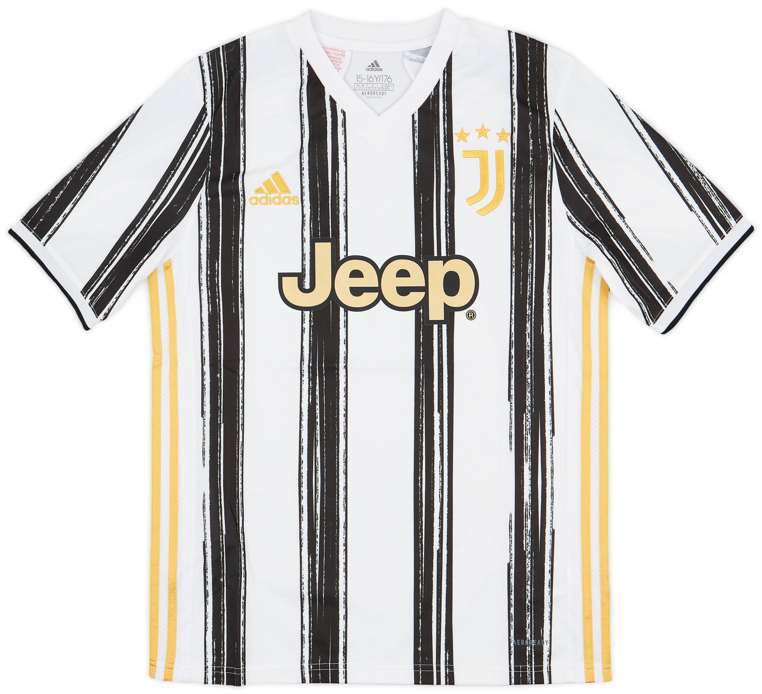 2020-21 Juventus Home Shirt - 7/10 - (XL.Boys)