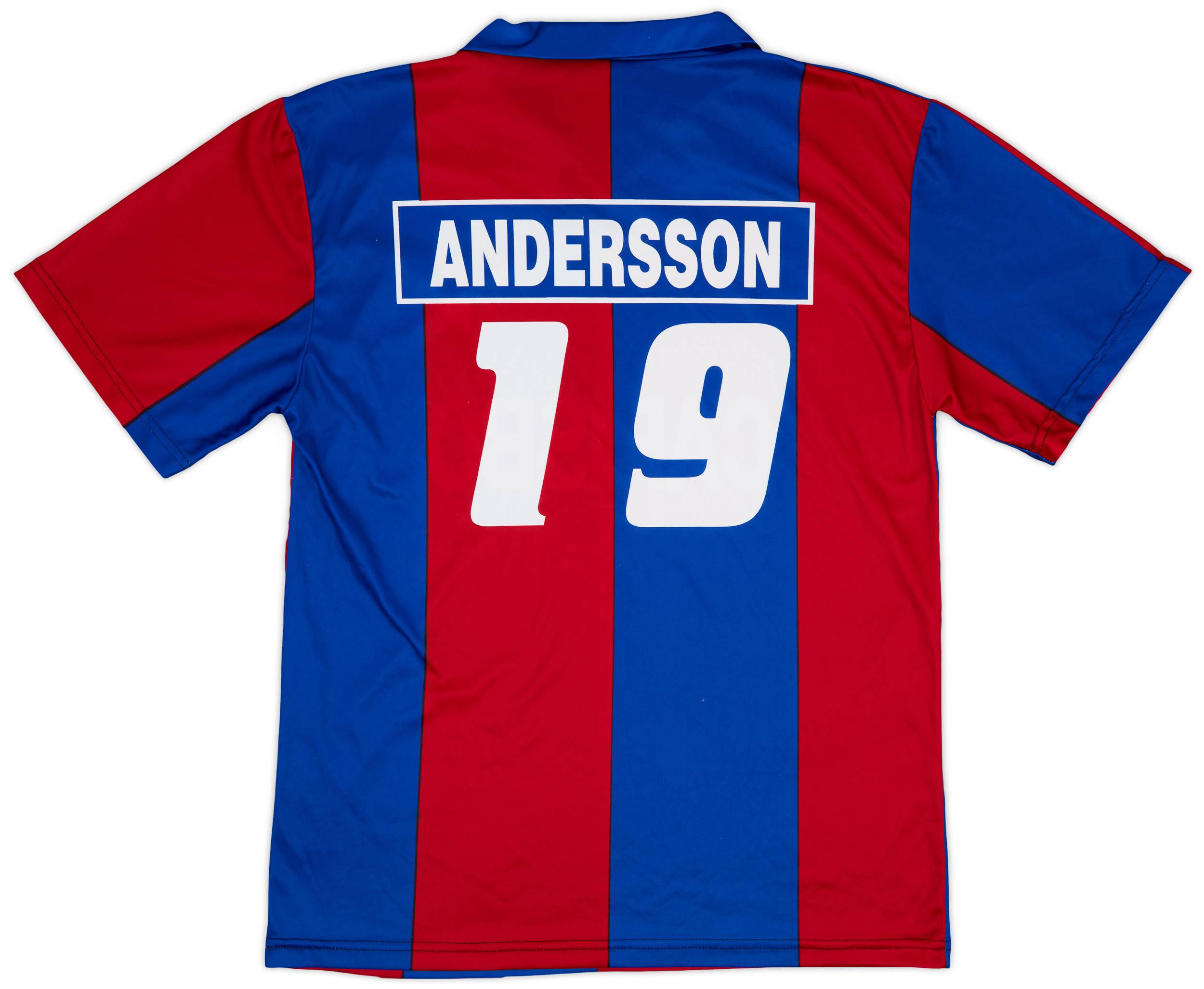 1996-97 Bologna Fan Shirt Andersson #19 - 9/10 - (L)