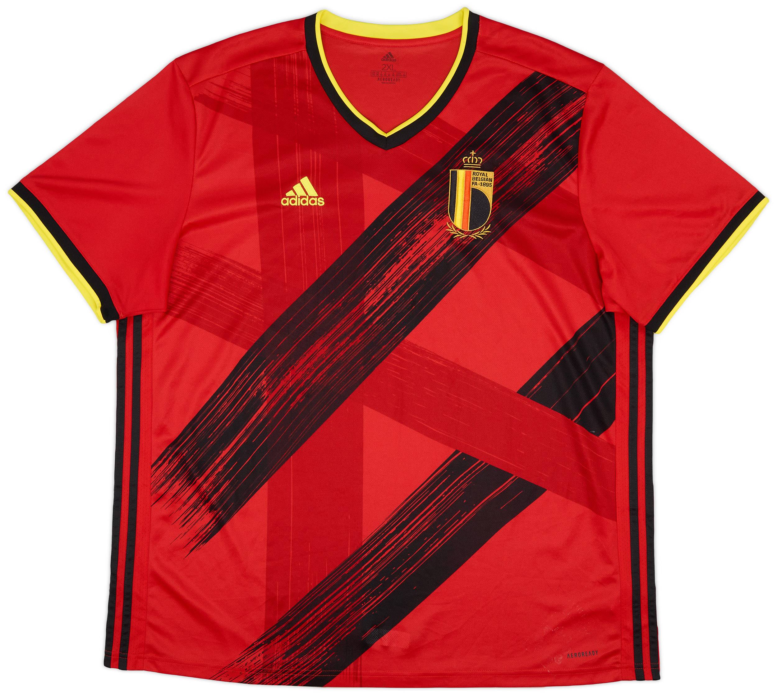 2020-21 Belgium Home Shirt - 8/10 - (XXL)