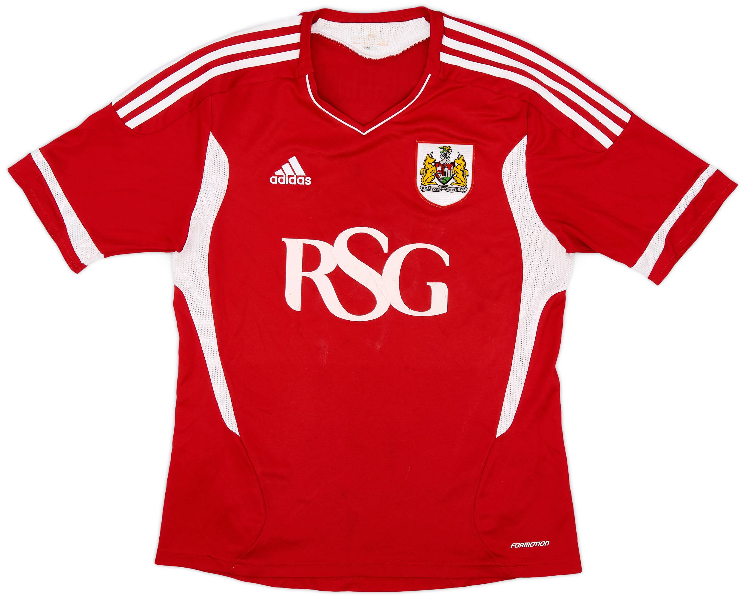 2011-12 Bristol City Home Shirt - 5/10 - (L)