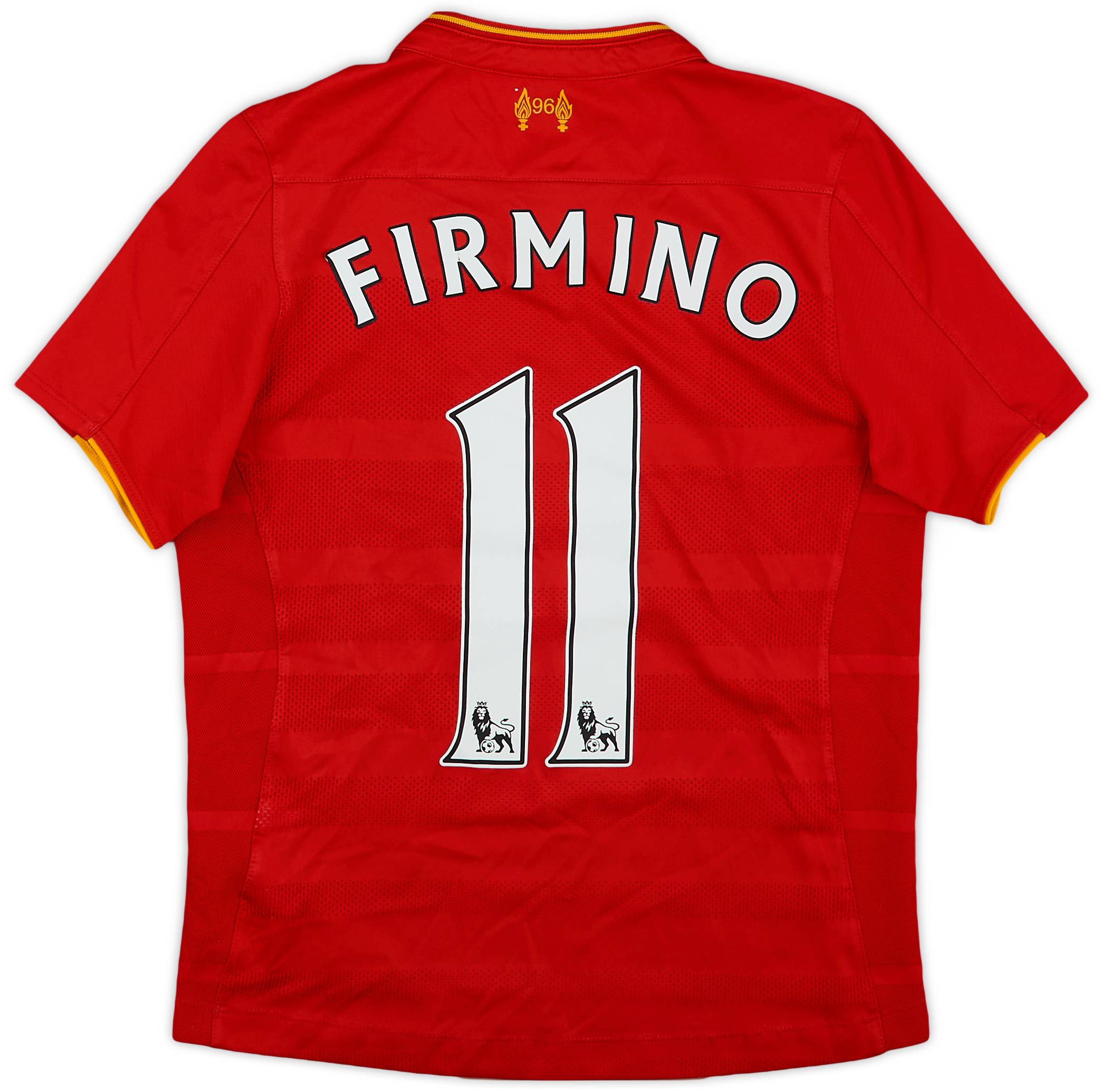 2016-17 Liverpool Home Shirt Firmino #11 - 5/10 - (M.Boys)