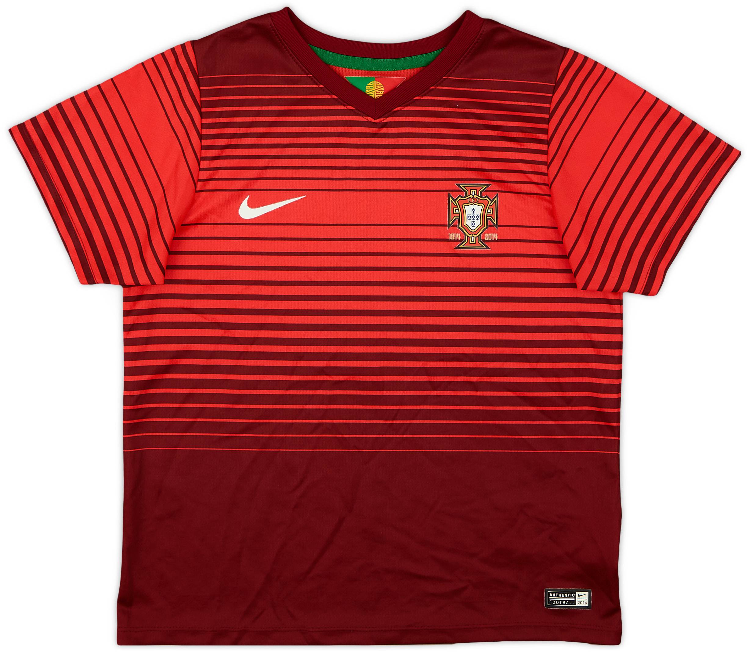 2014-15 Portugal Home Shirt - 8/10 - (7-8 Years)