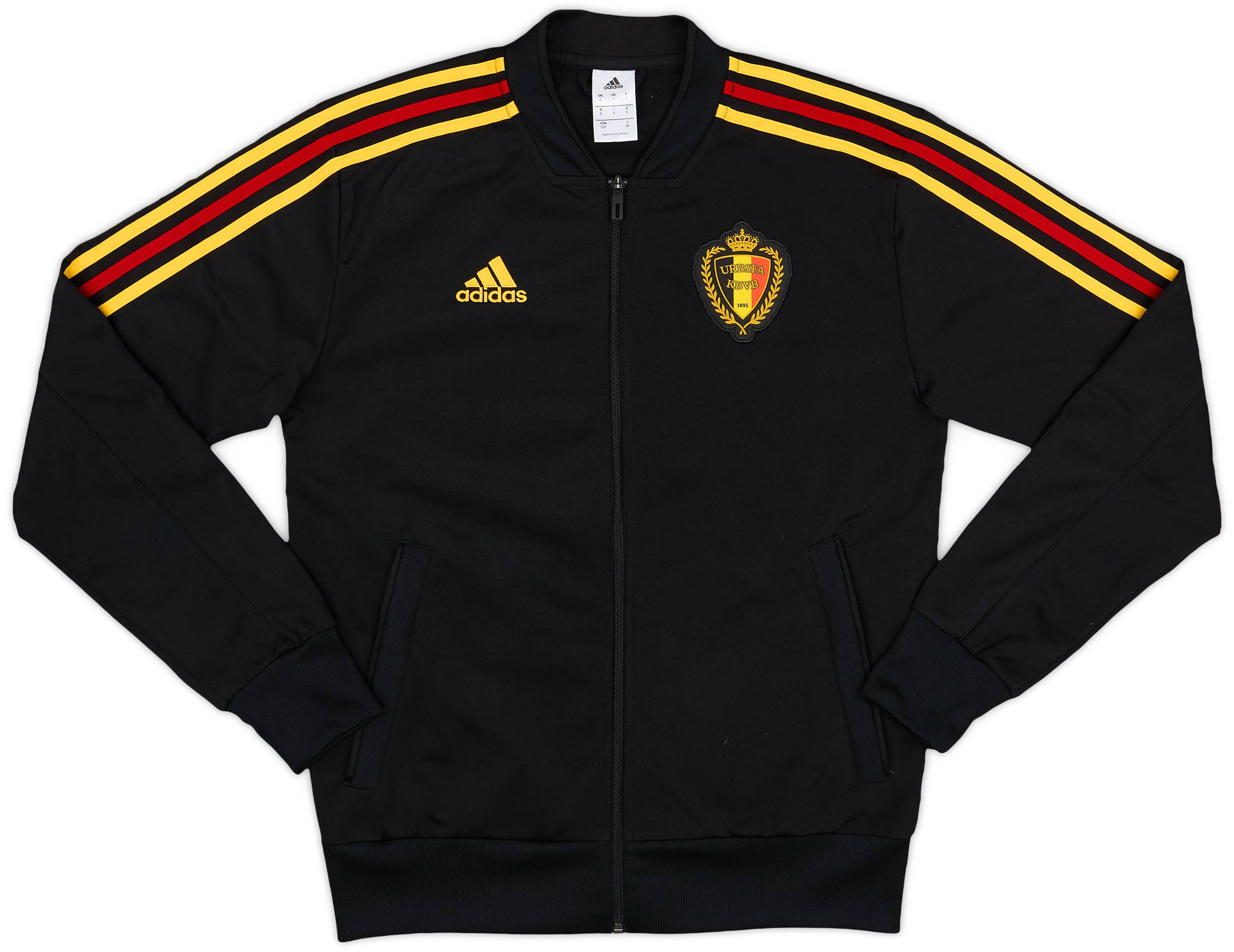 2018-19 Belgium adidas Track Jacket - 9/10 - (S)