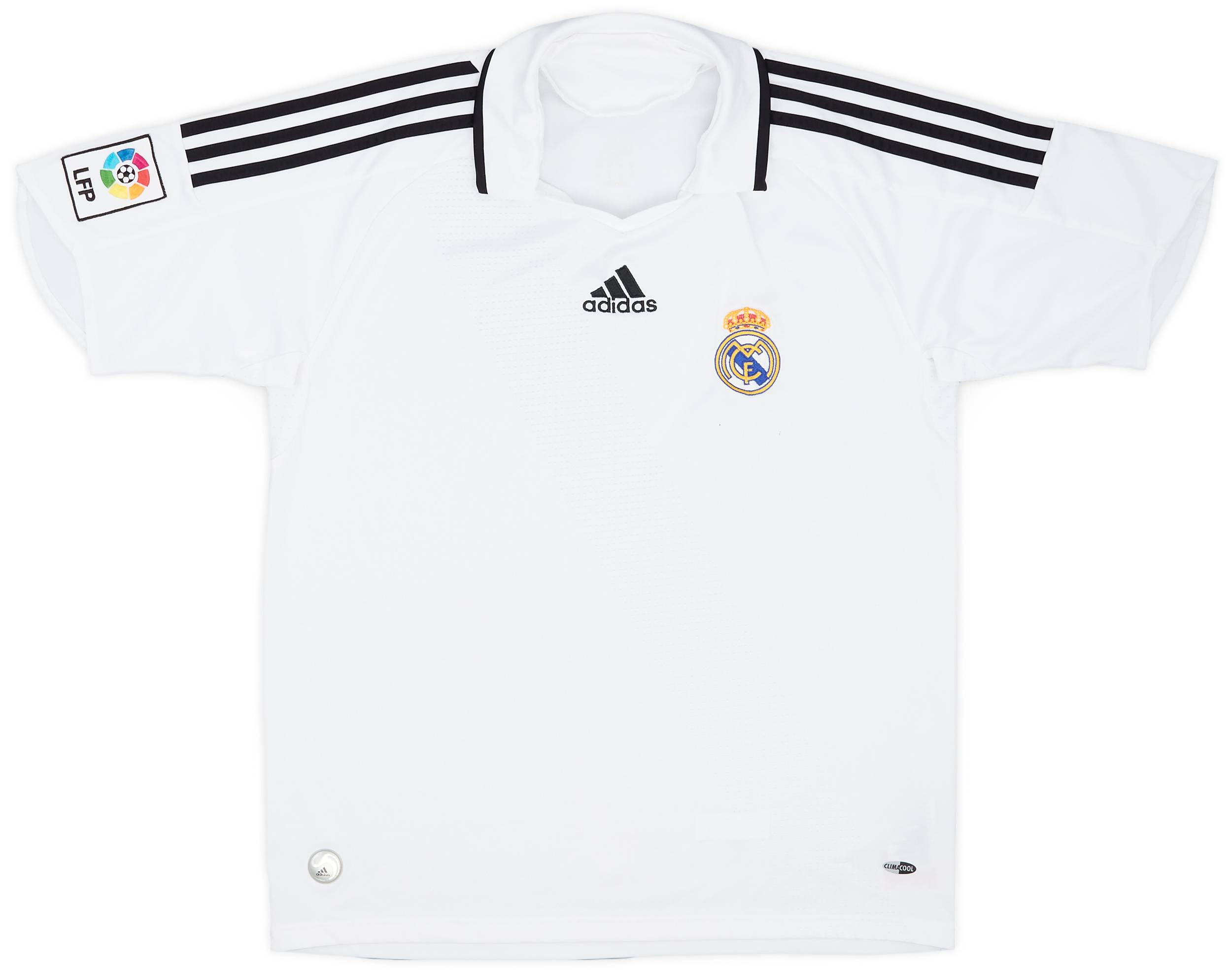 2008-09 Real Madrid Home Shirt - 8/10 - (XL.Boys)