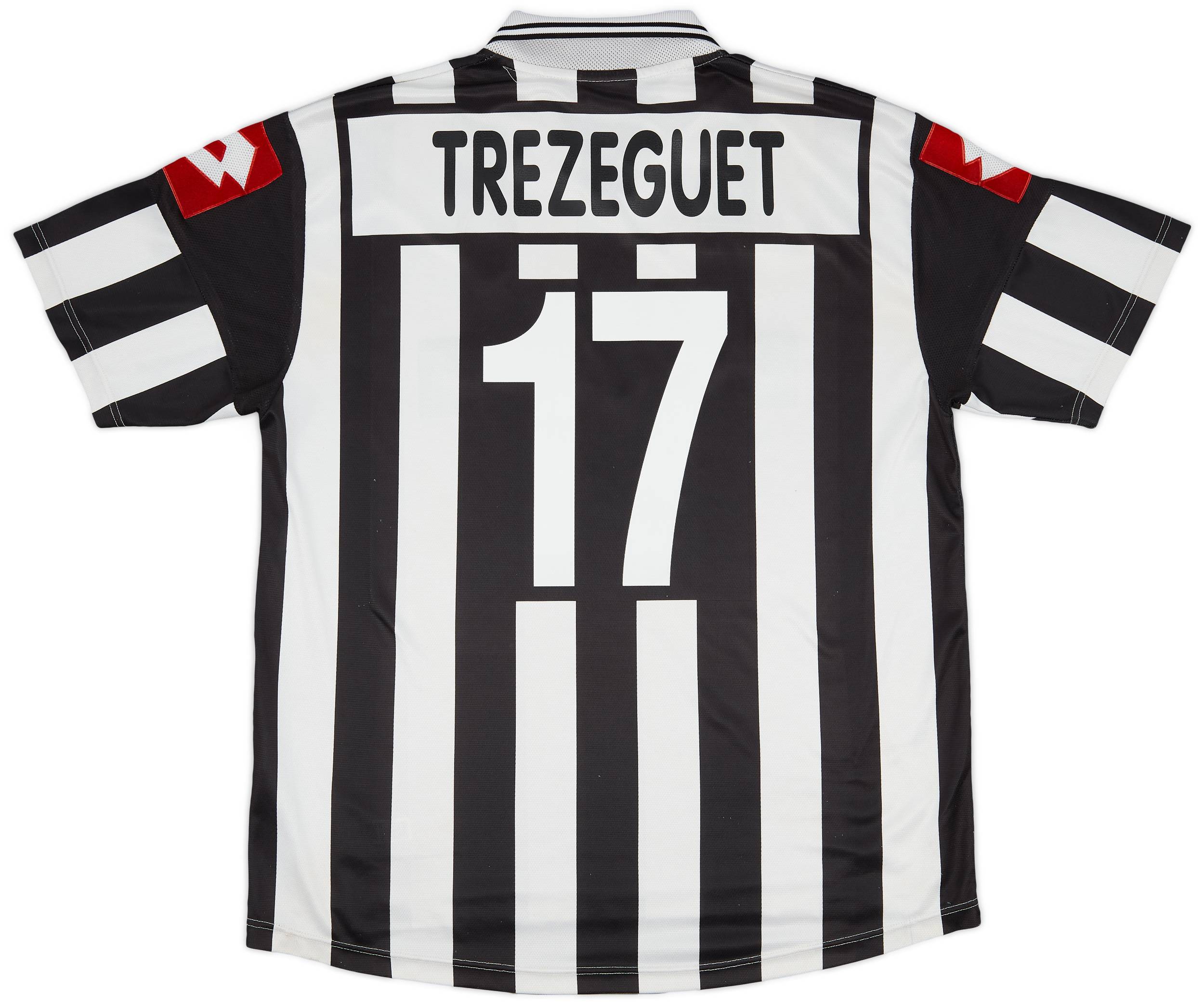 2001-02 Juventus Home Shirt Trezeguet #17 - 5/10 - (XL)