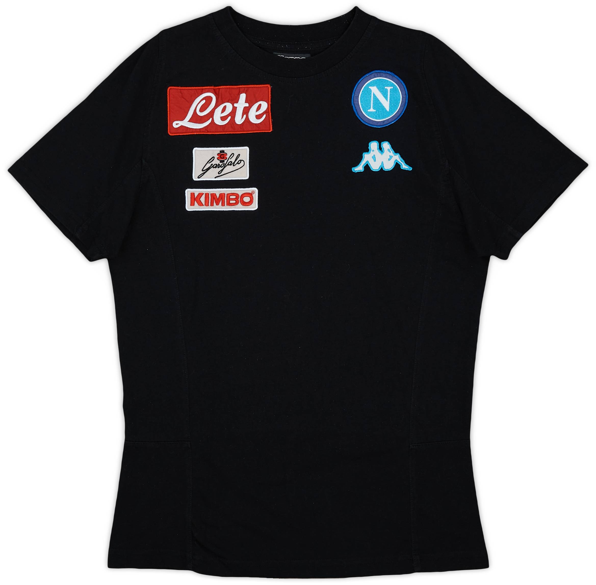 2015-16 Napoli Kappa Cotton Tee - 6/10 - (S)
