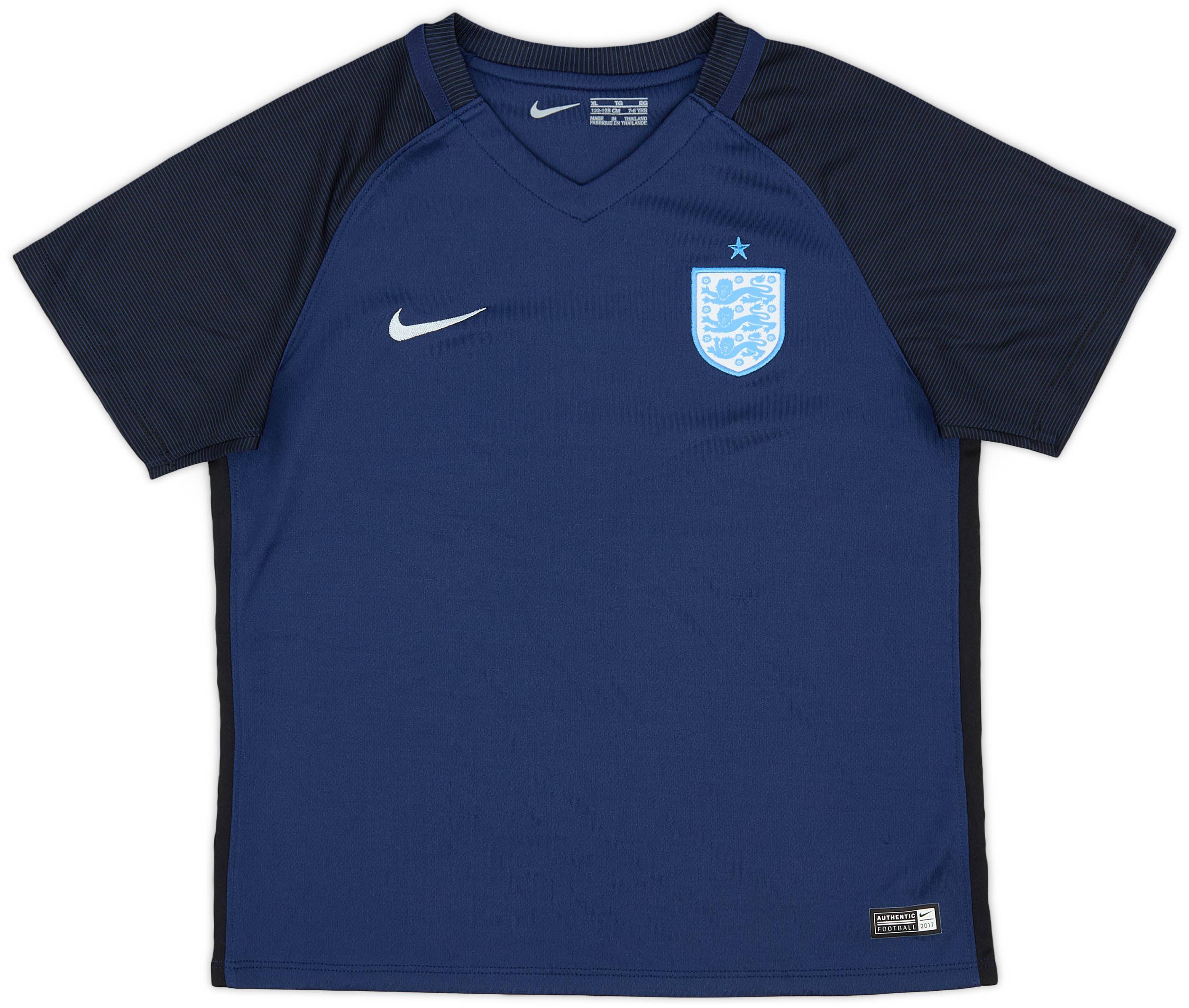 2017 England Away Shirt - 9/10 - (7-8 Years)